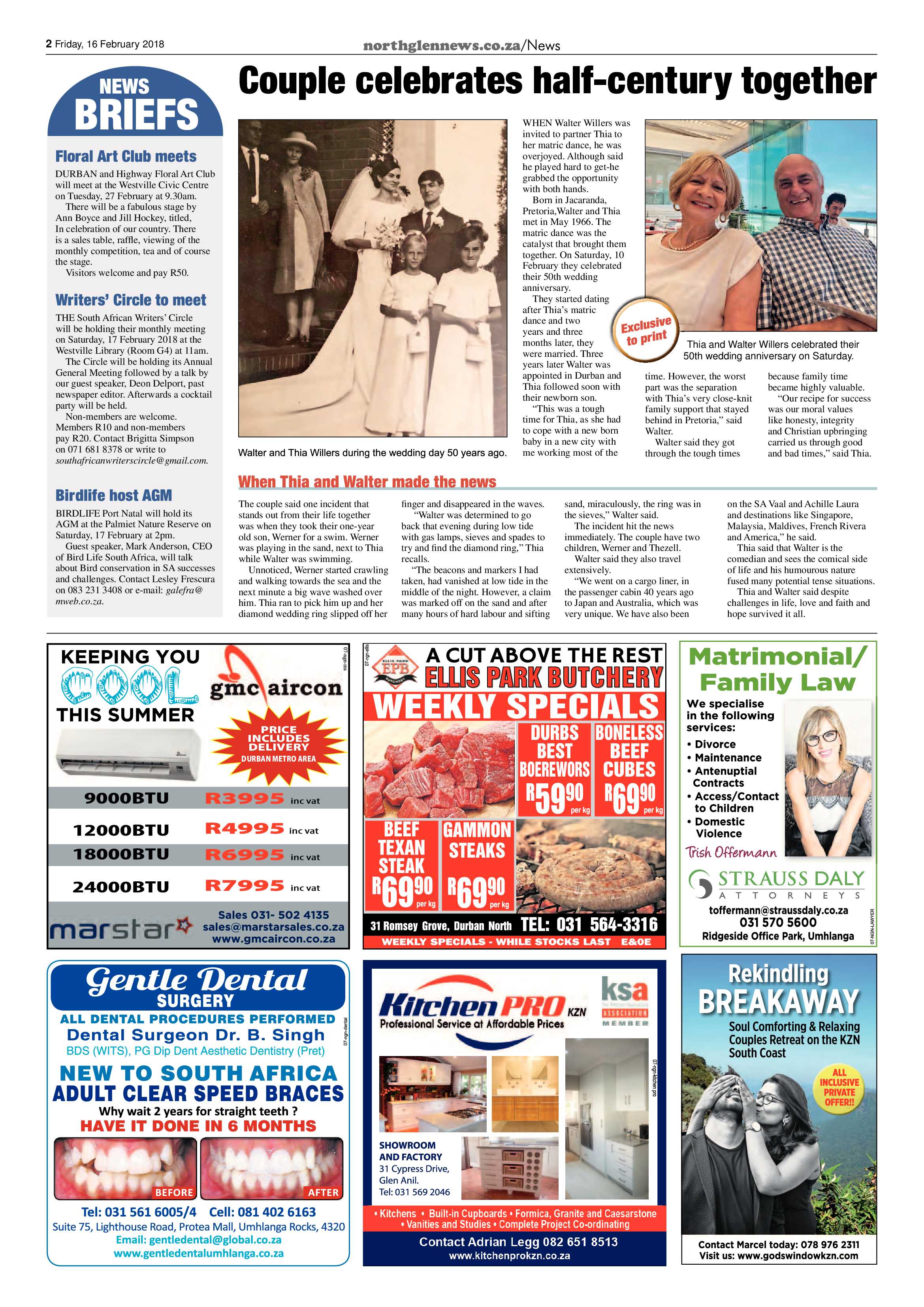 Northglen News 16 February 2018 page 2