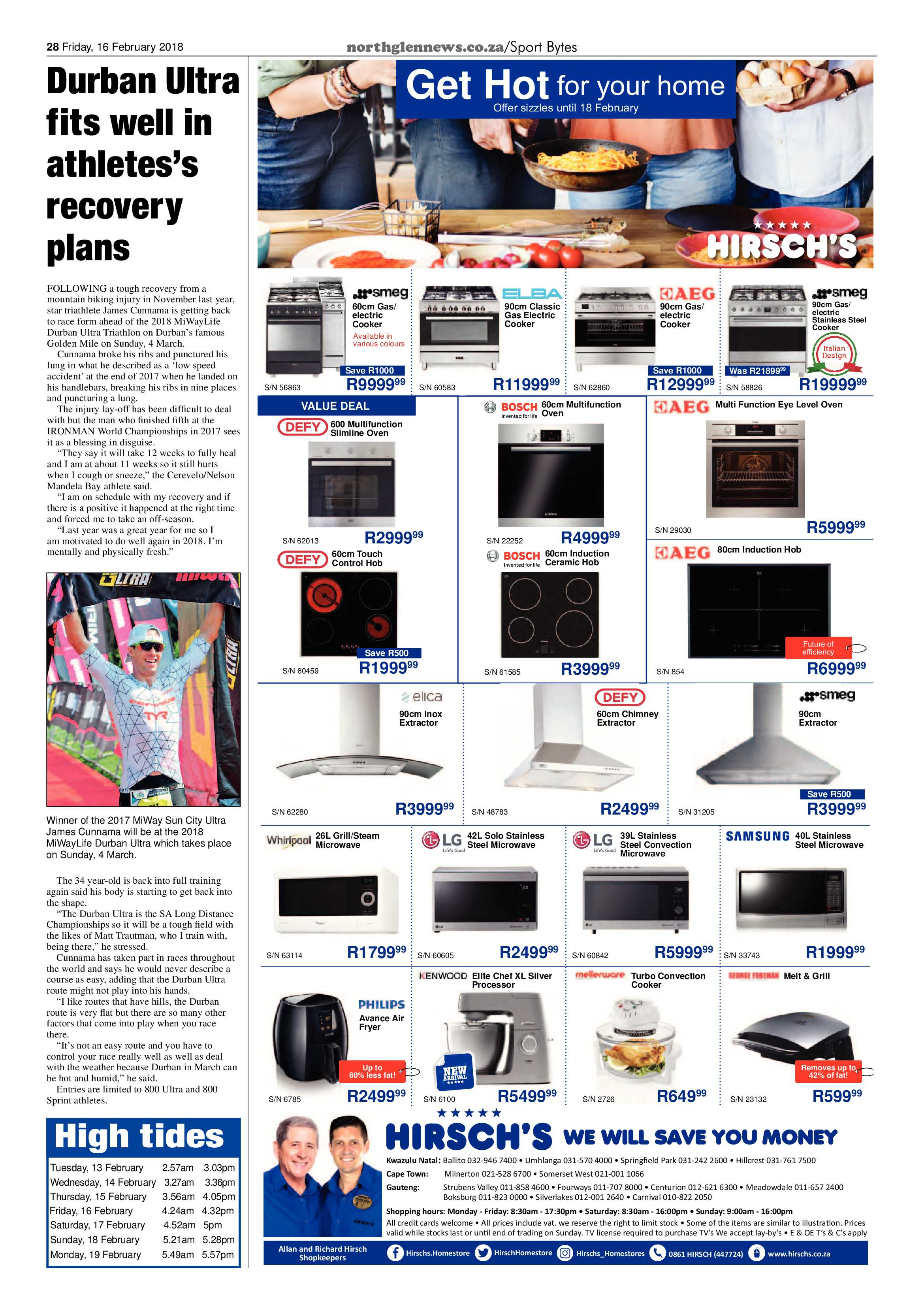 Northglen News 16 February 2018 page 28
