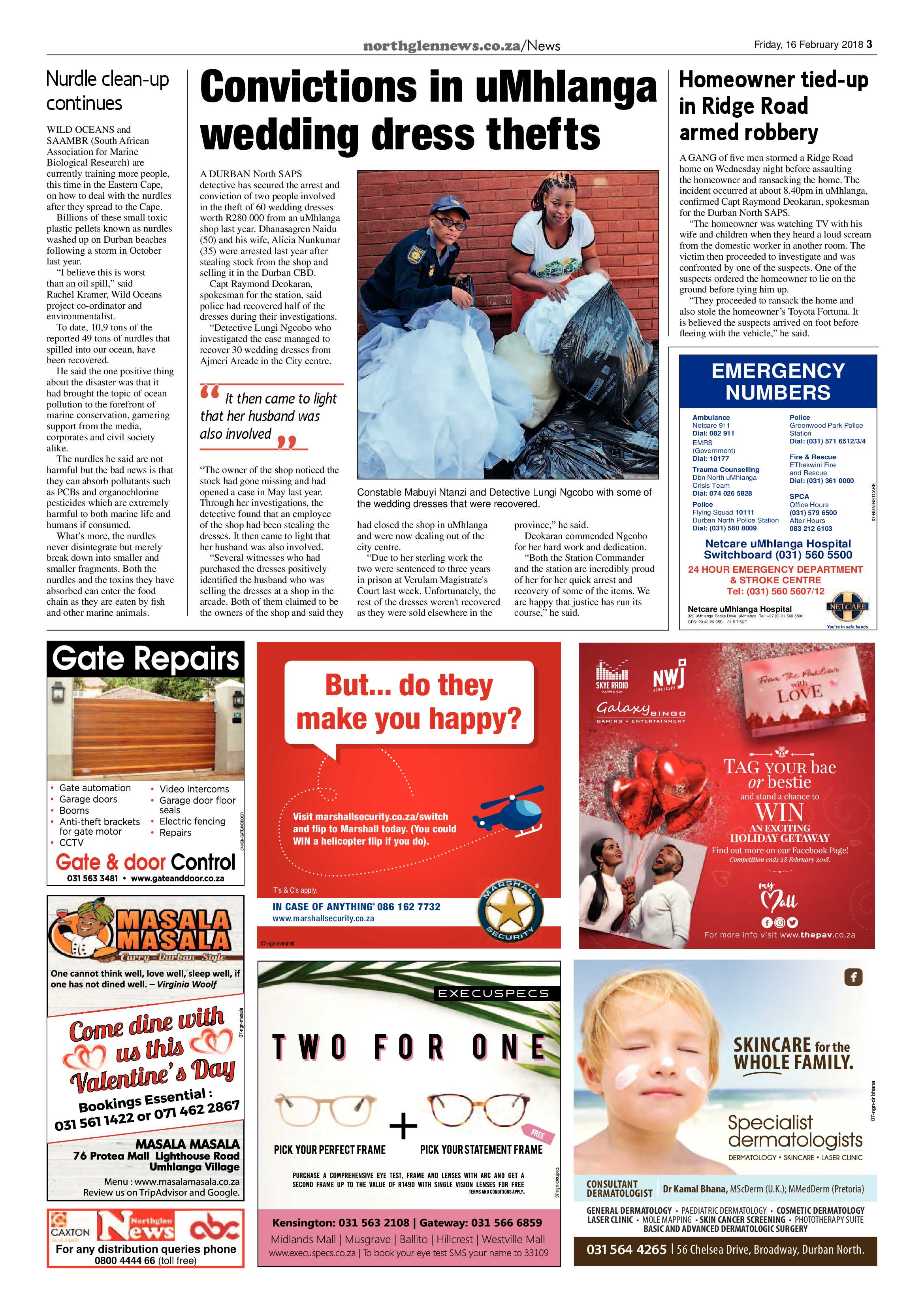 Northglen News 16 February 2018 page 3