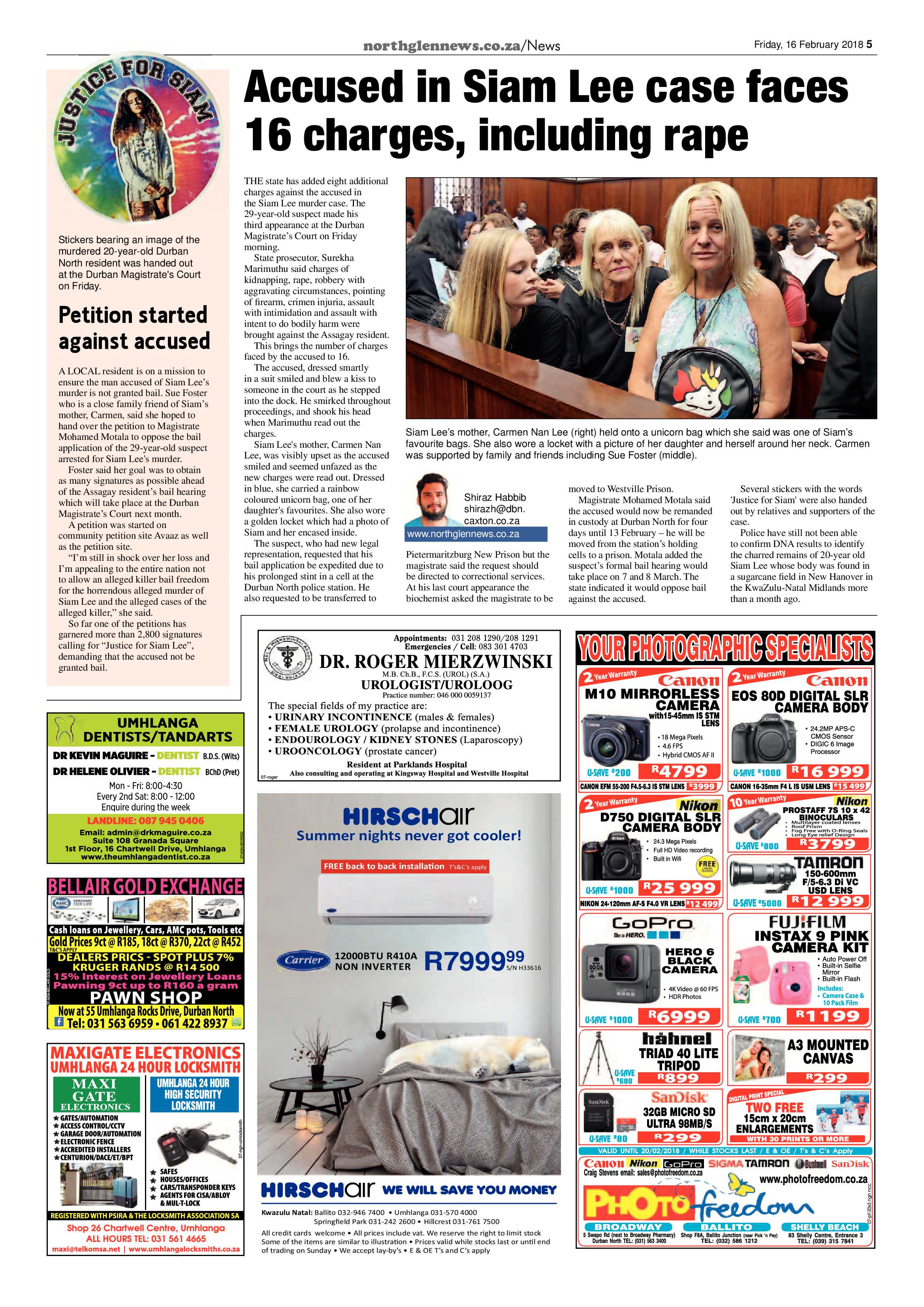 Northglen News 16 February 2018 page 5
