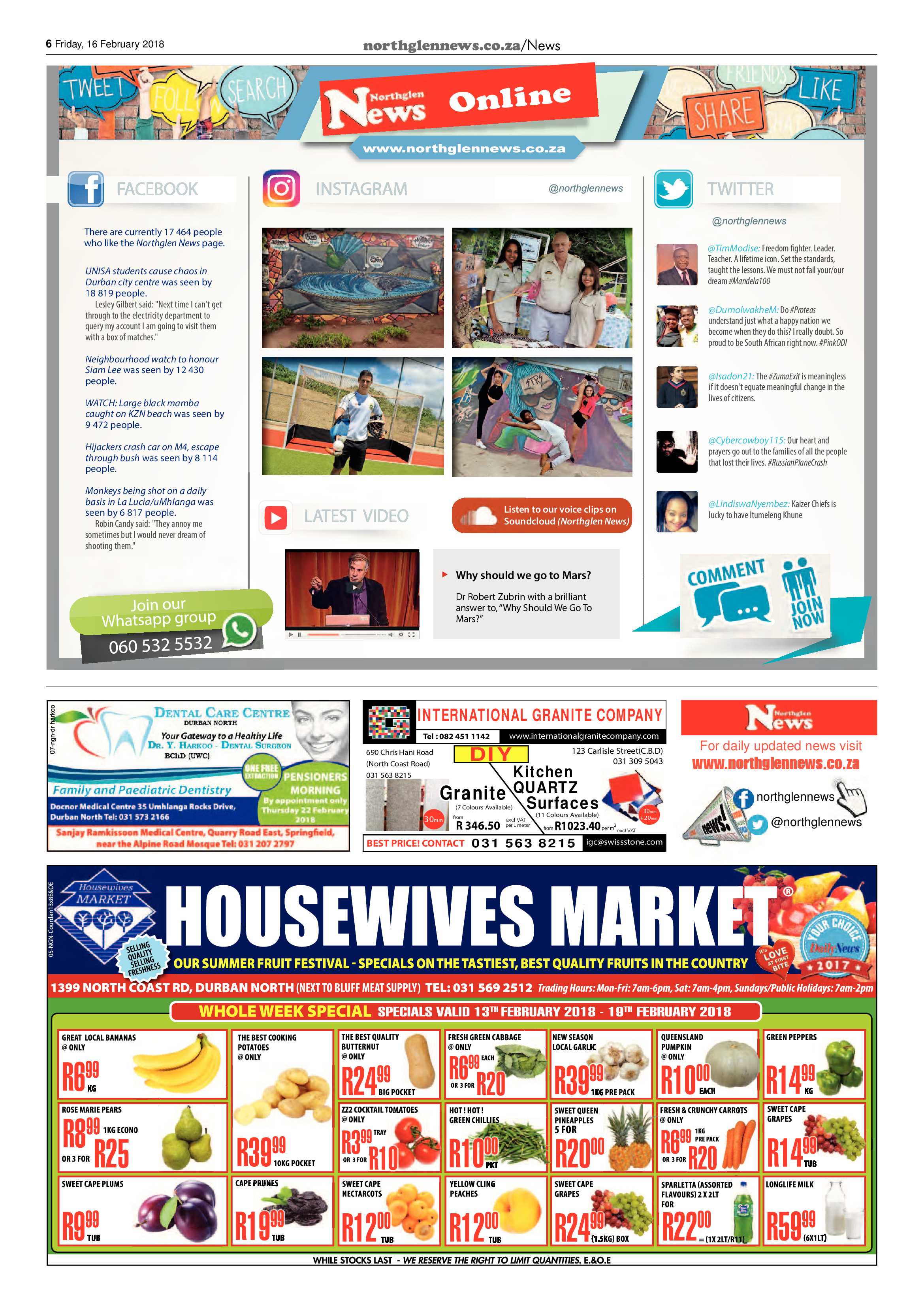Northglen News 16 February 2018 page 6