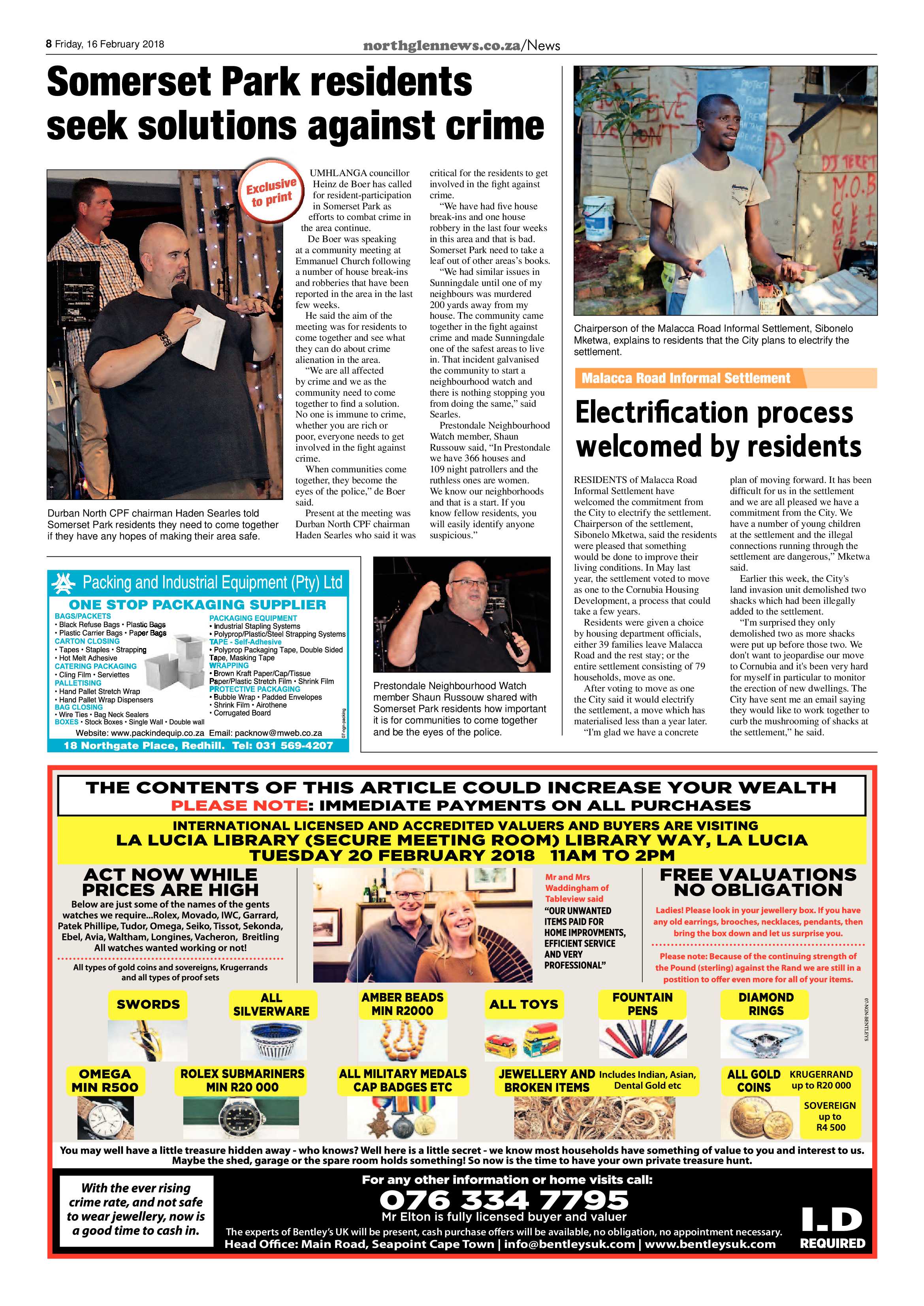 Northglen News 16 February 2018 page 8