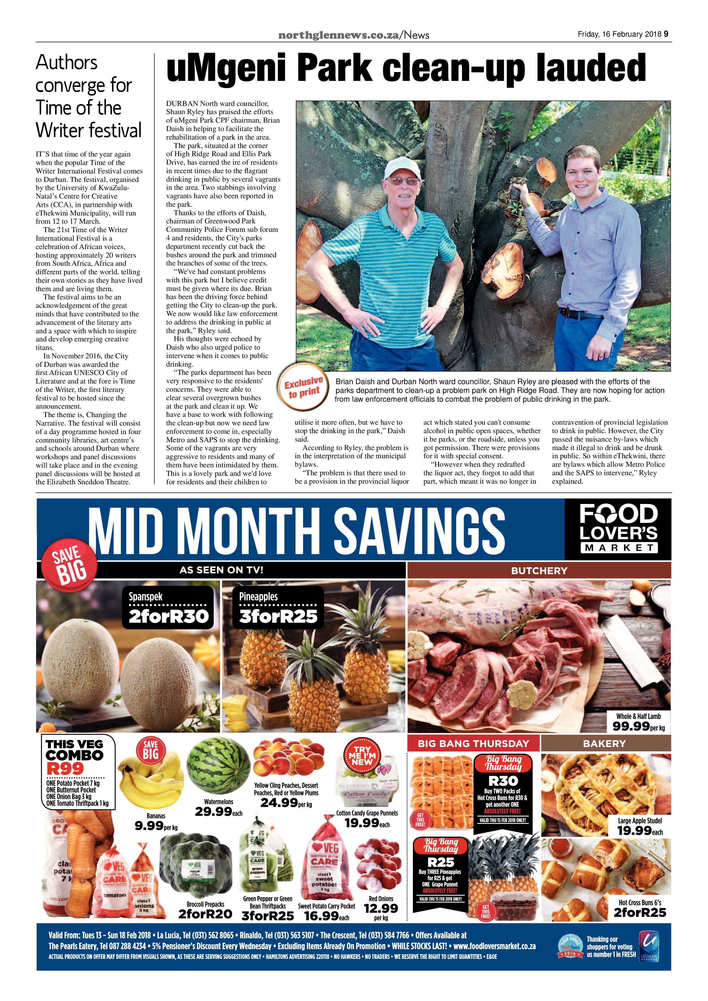 Northglen News 16 February 2018 page 9