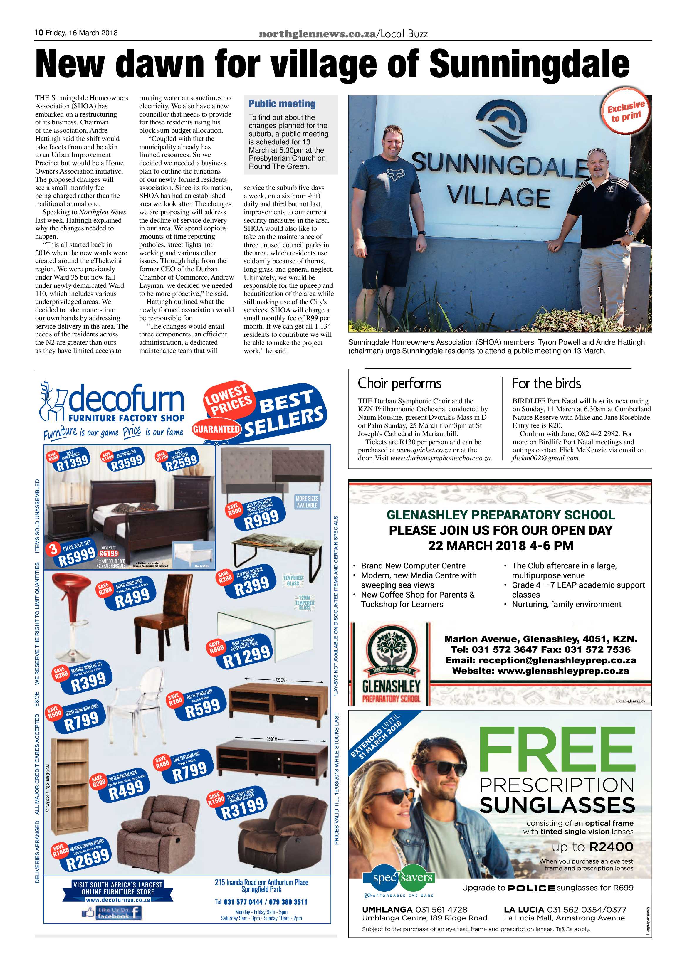 Northglen News 16 March 2018 page 10