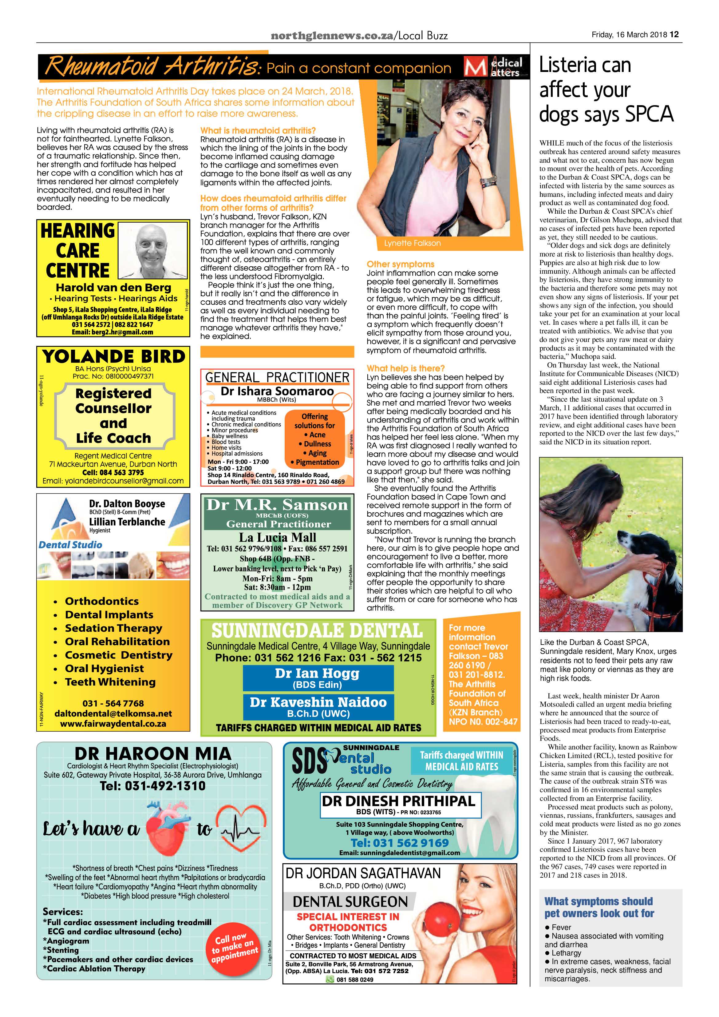 Northglen News 16 March 2018 page 12
