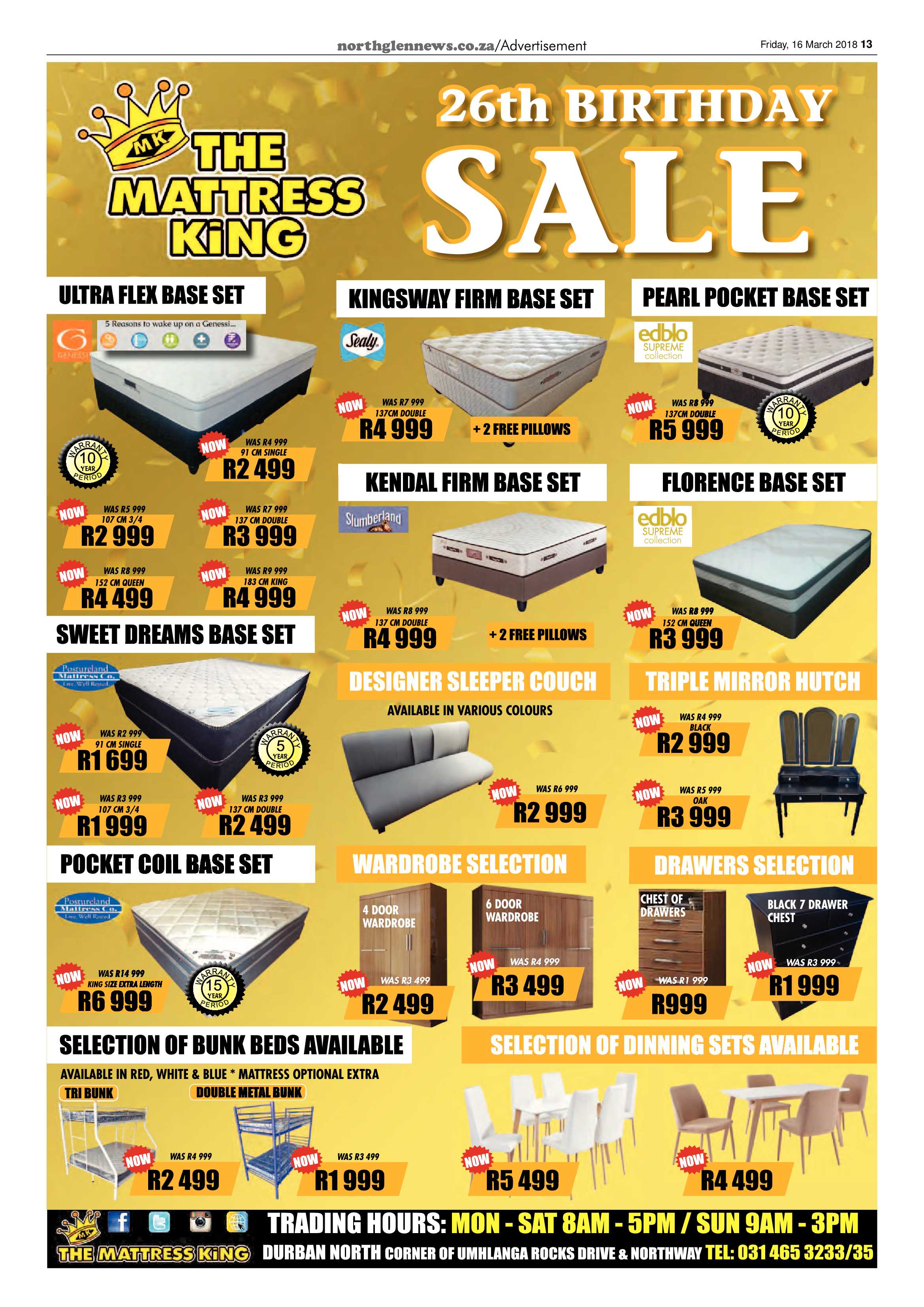 Northglen News 16 March 2018 page 13