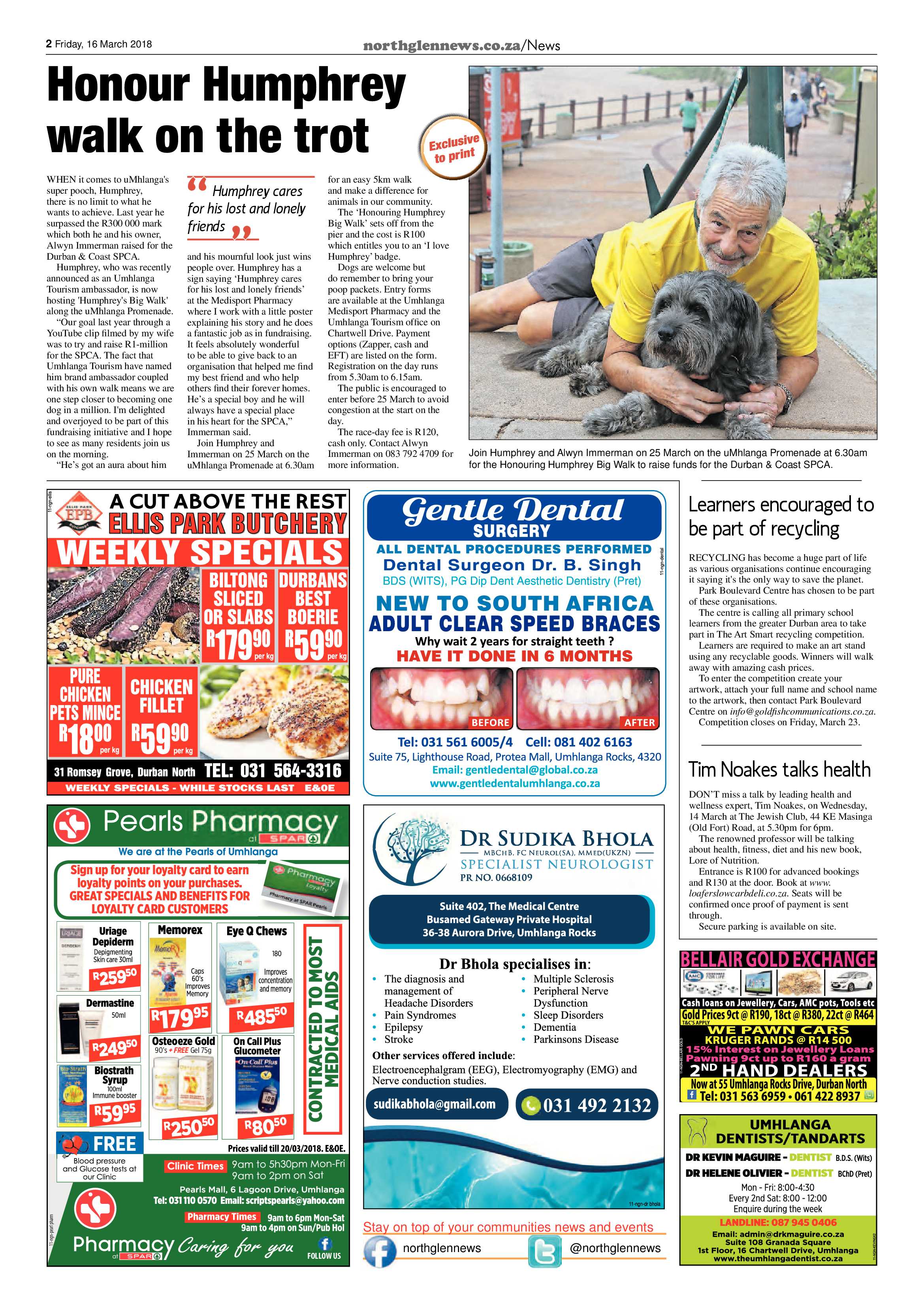 Northglen News 16 March 2018 page 2