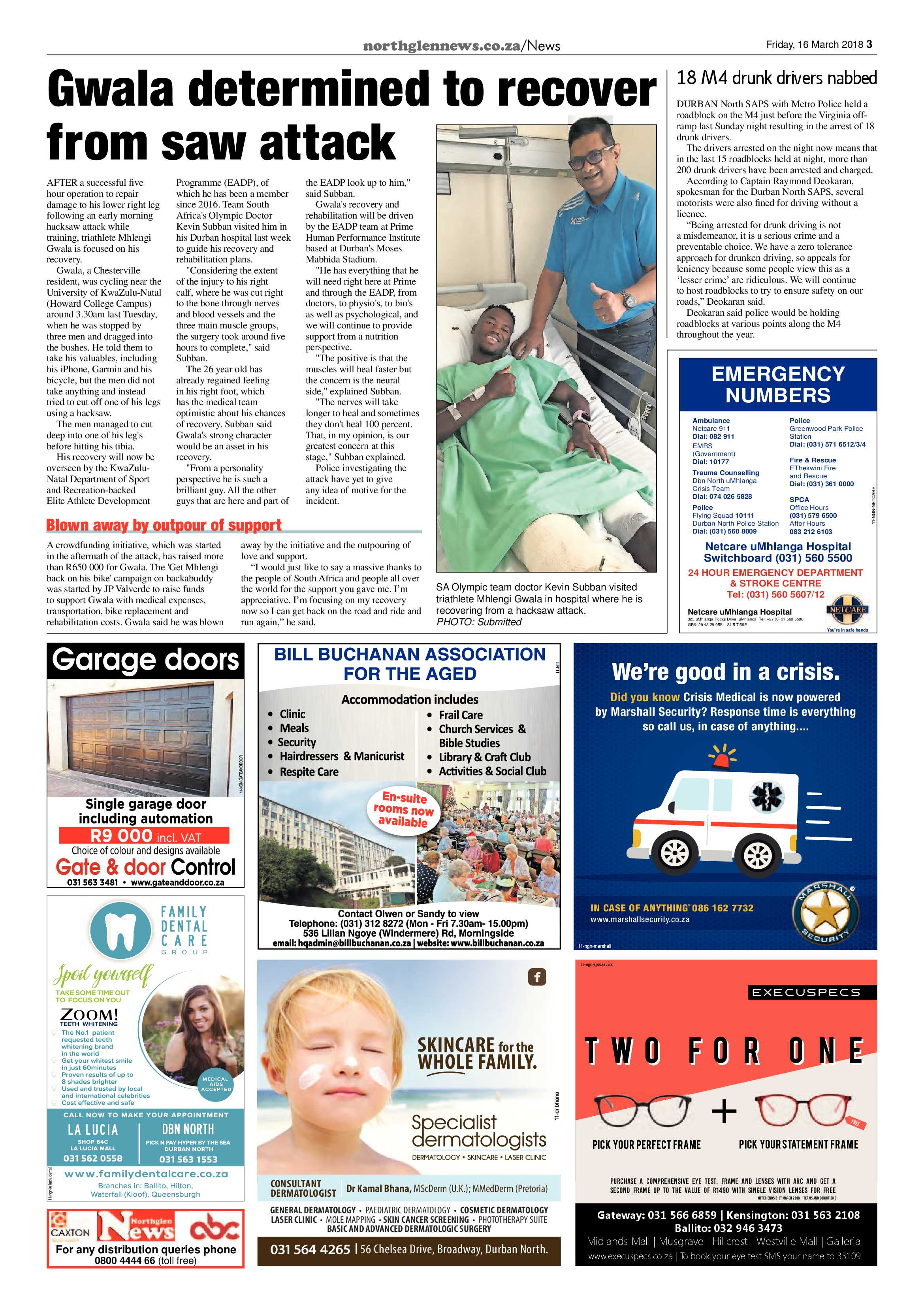 Northglen News 16 March 2018 page 3