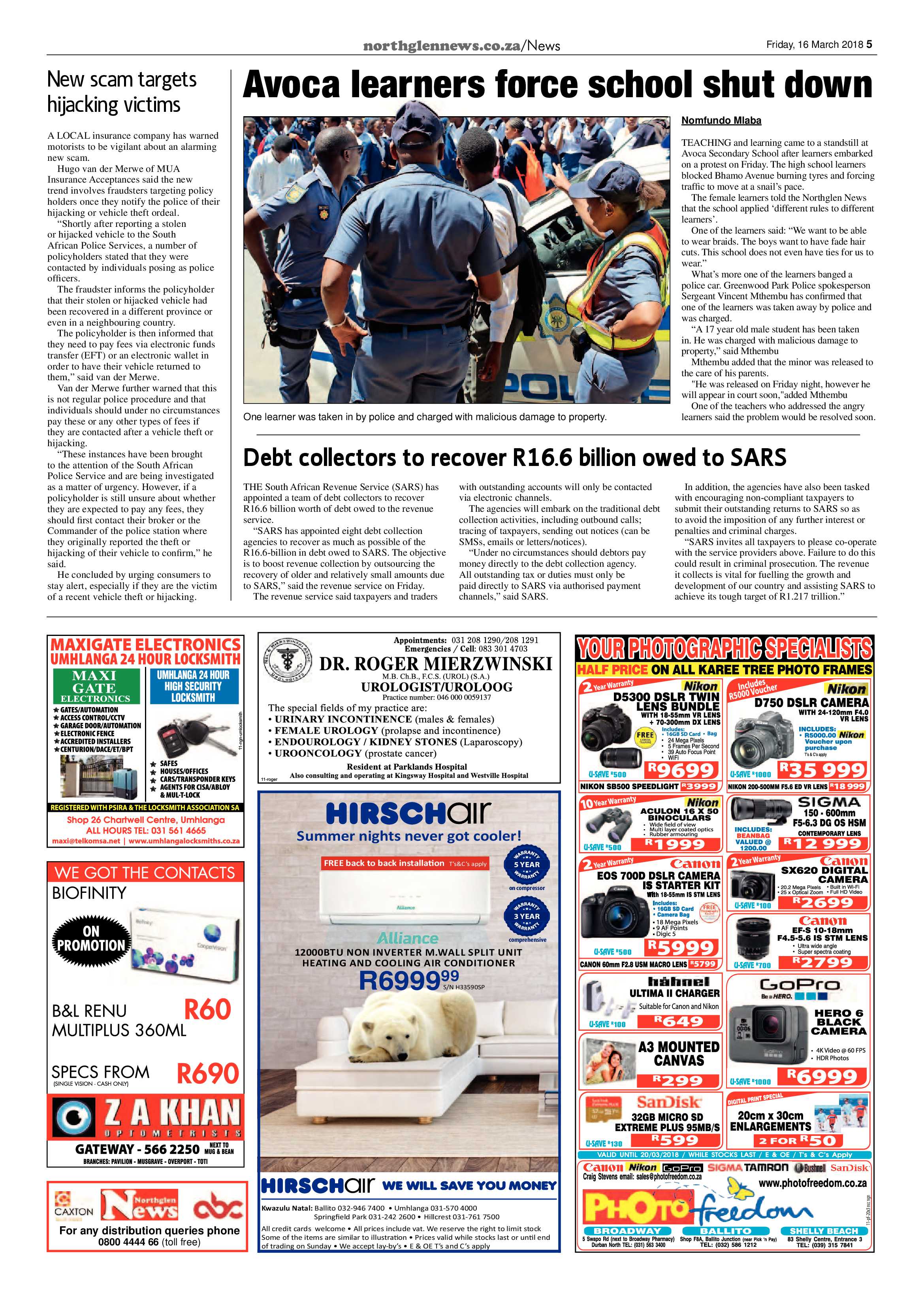 Northglen News 16 March 2018 page 5