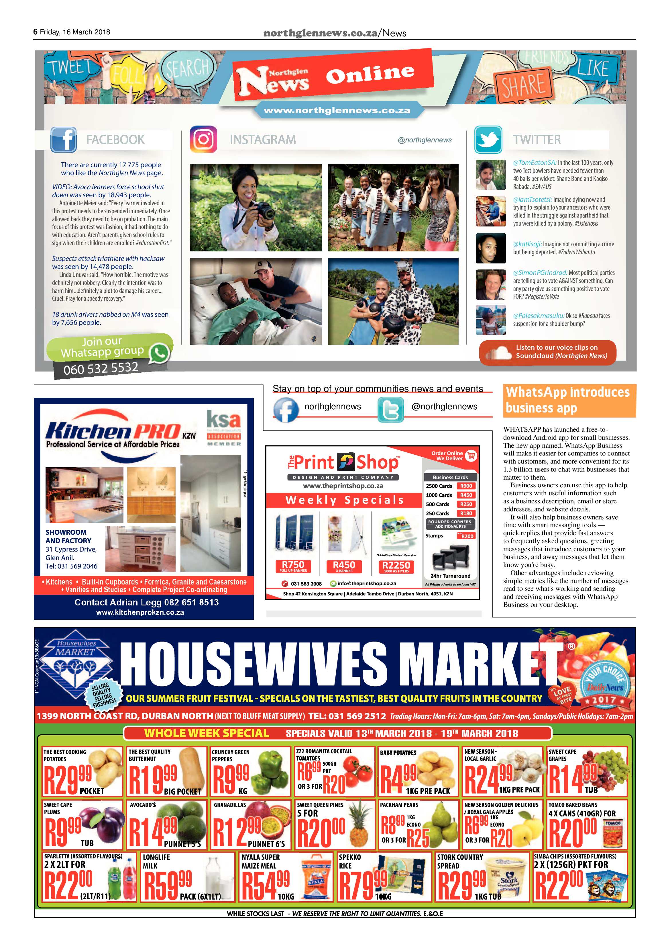 Northglen News 16 March 2018 page 6