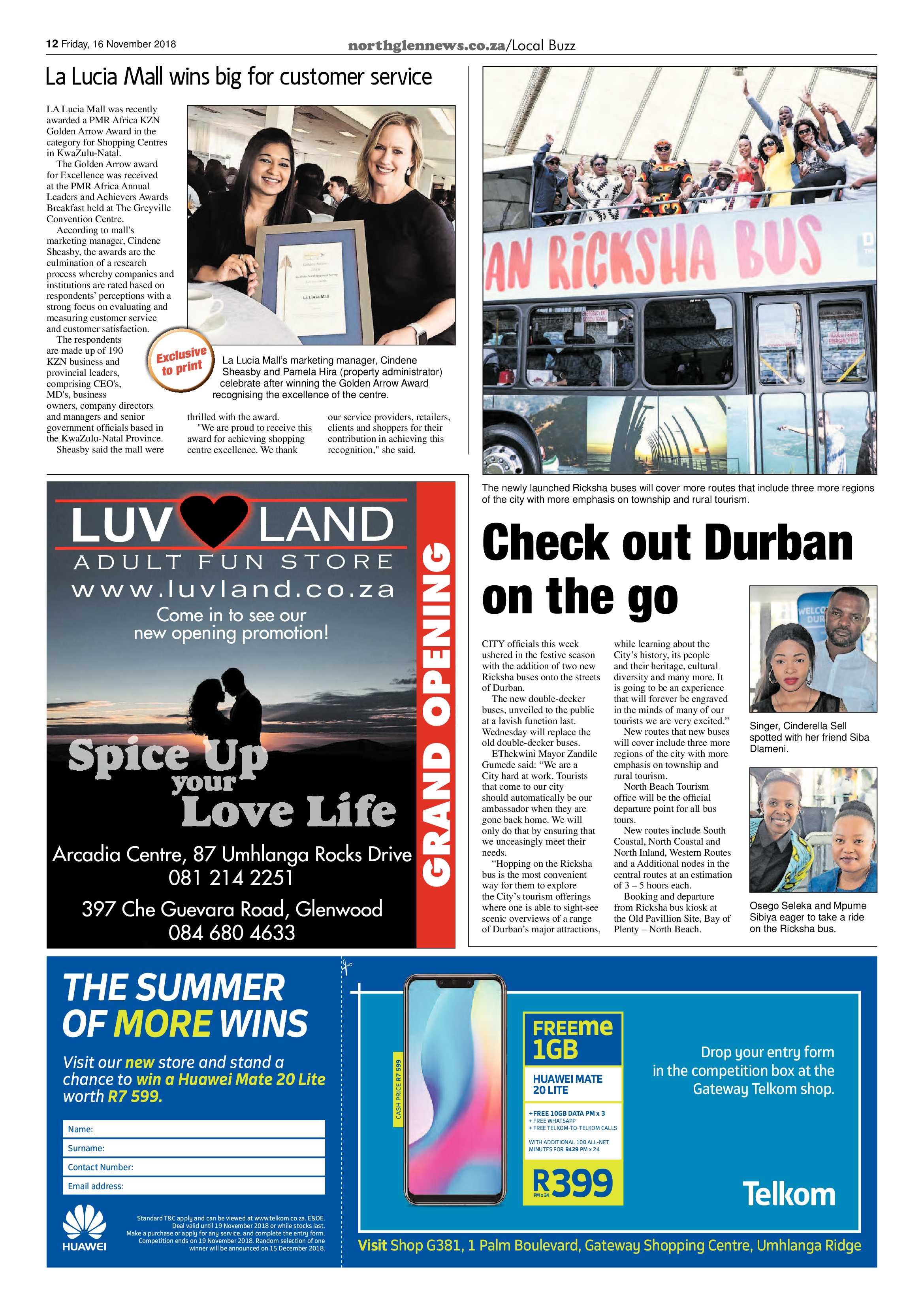 Northglen News 16 November 2018 page 12