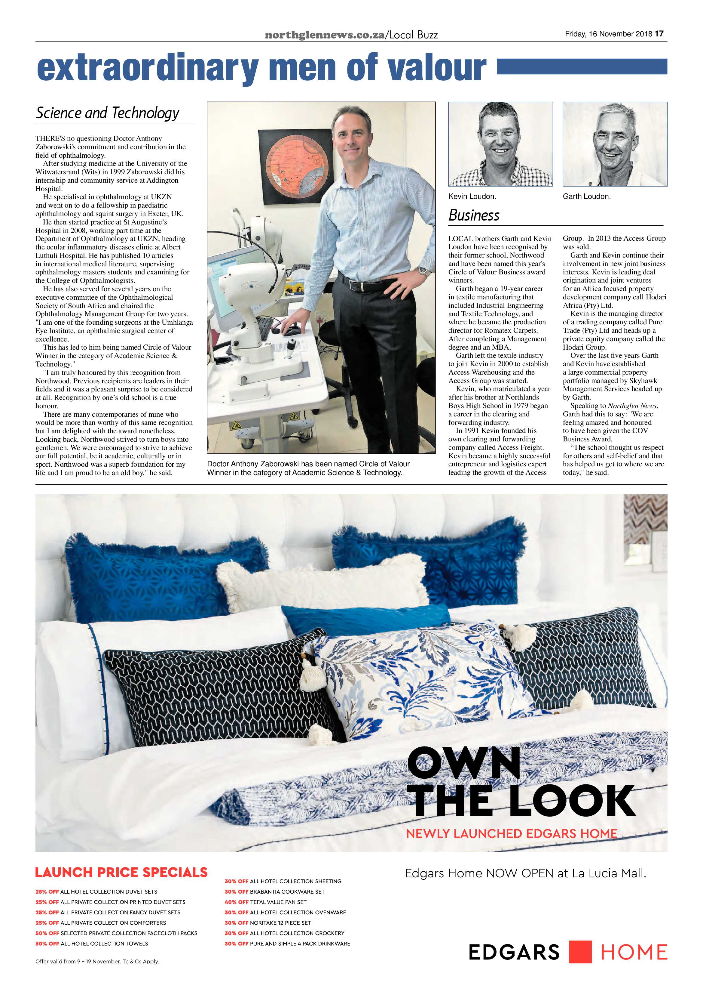 Northglen News 16 November 2018 page 17
