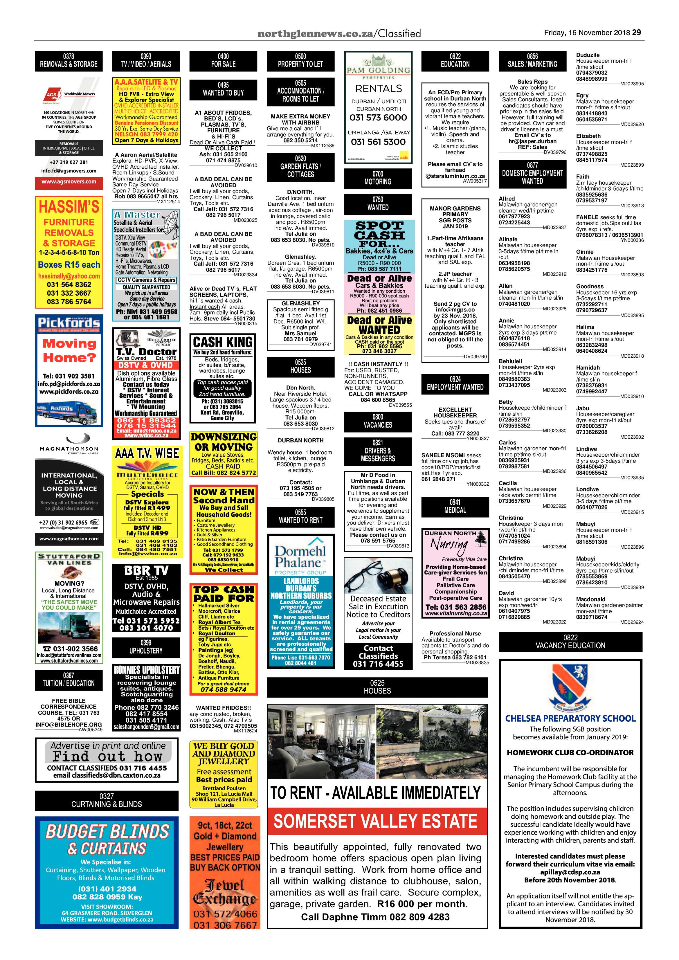 Northglen News 16 November 2018 page 29