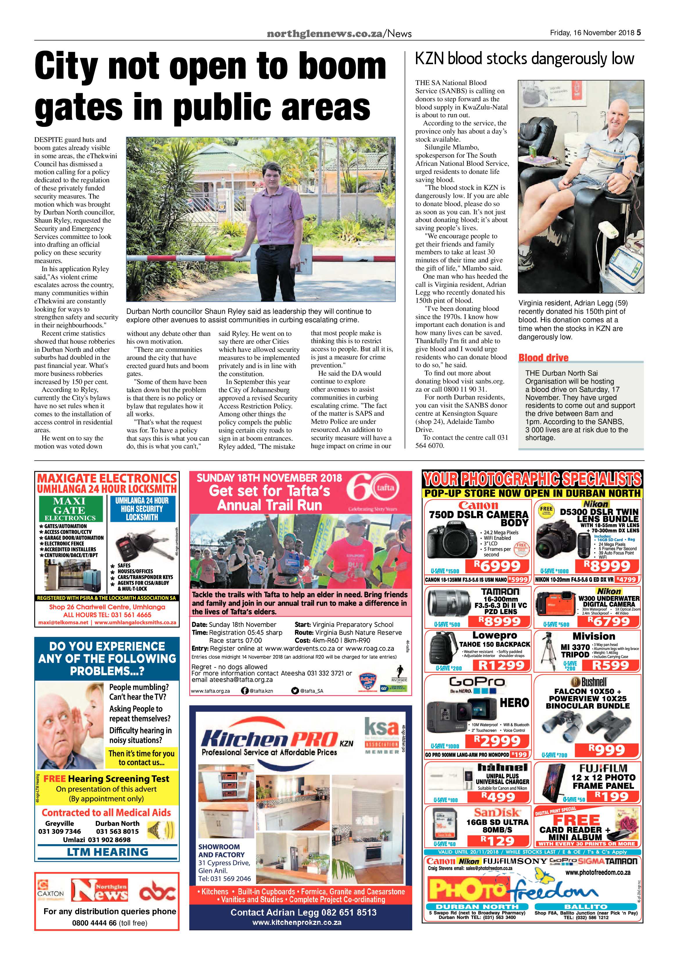 Northglen News 16 November 2018 page 5