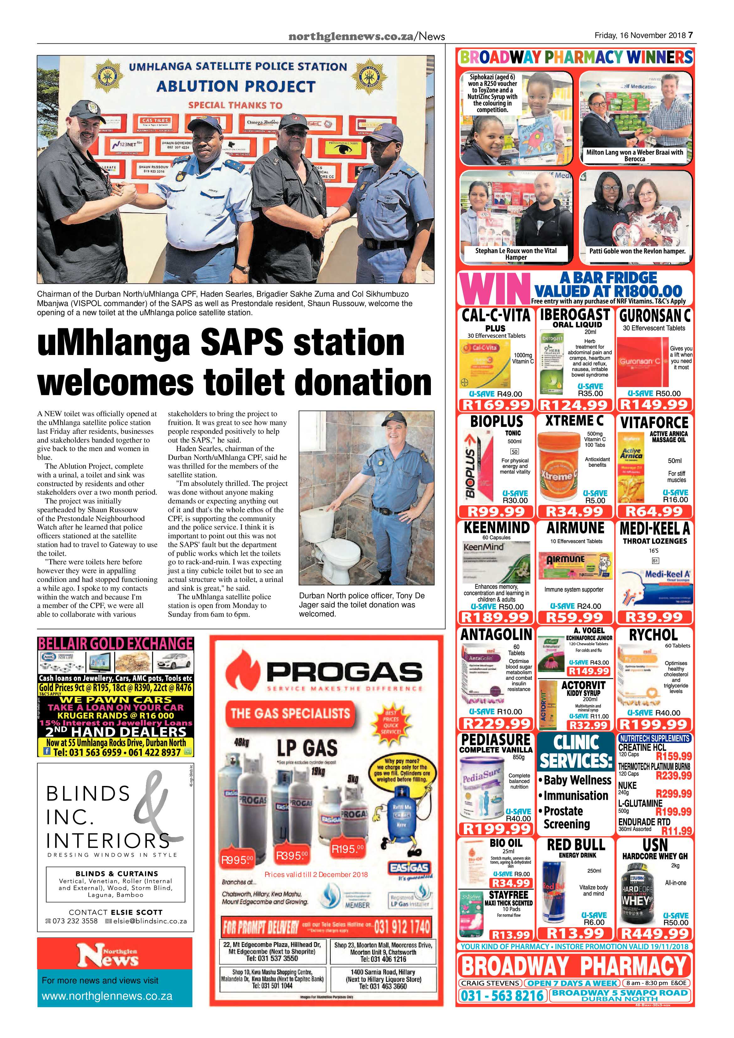Northglen News 16 November 2018 page 7