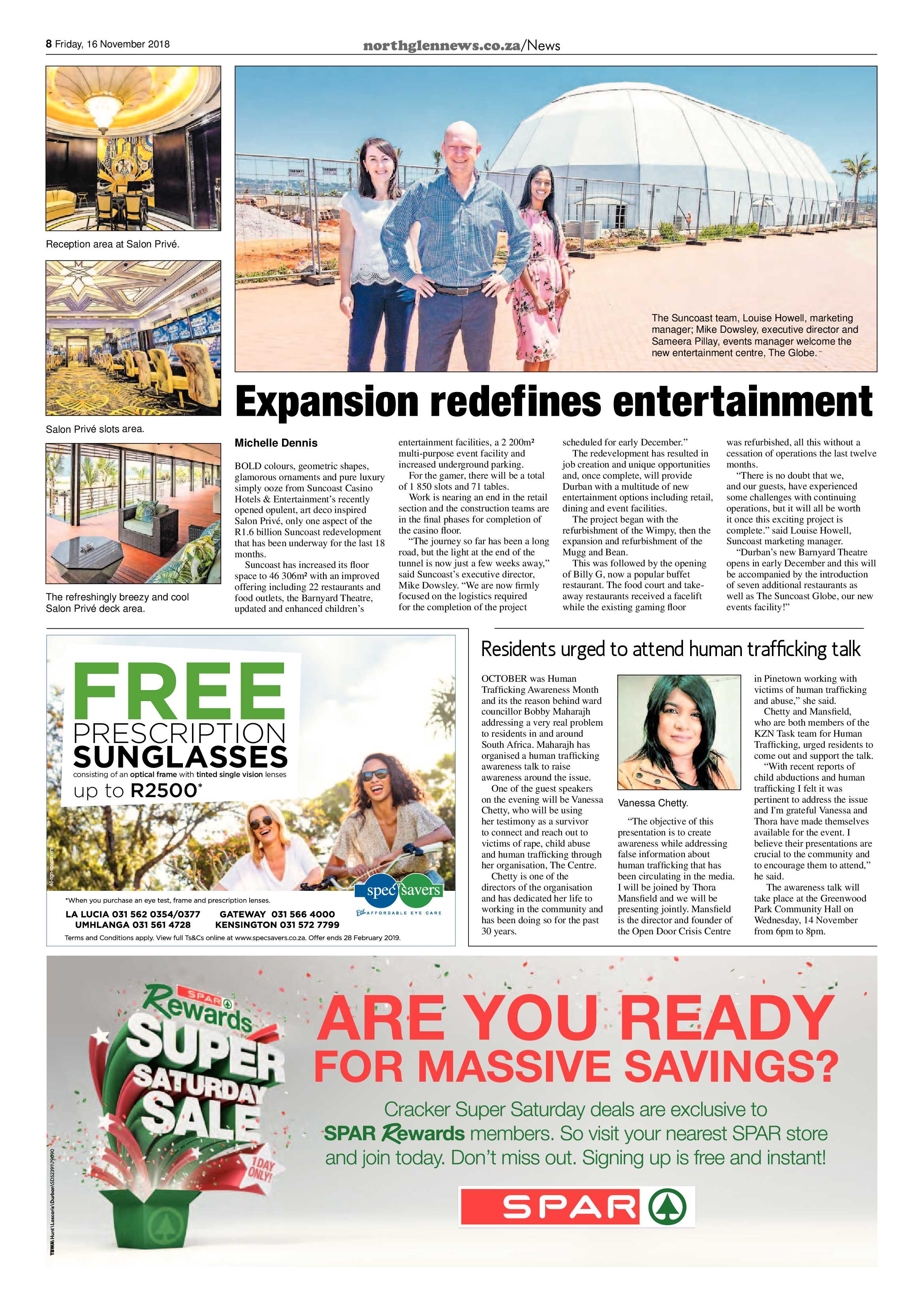 Northglen News 16 November 2018 page 8