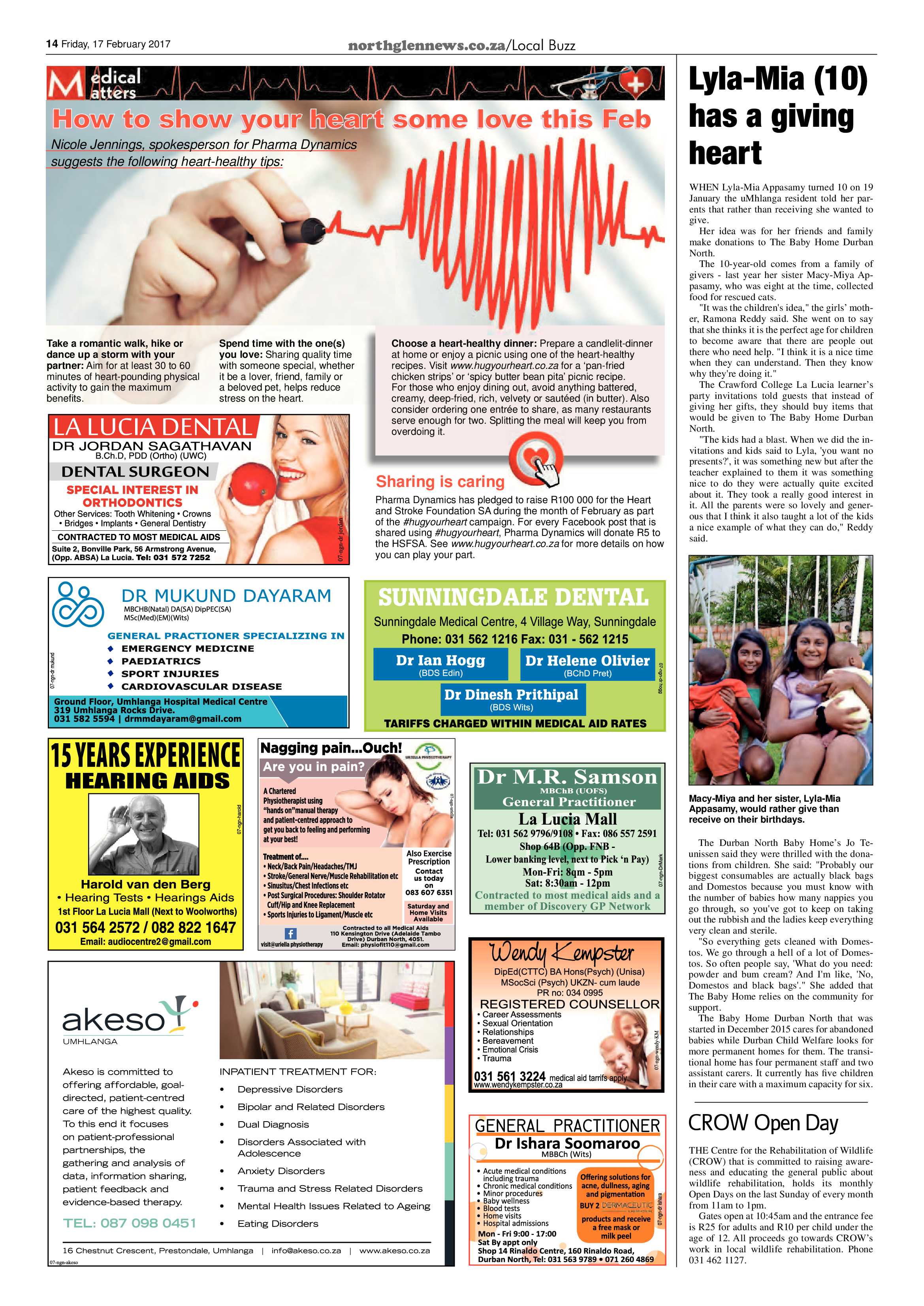 Northglen News 17 February 2017 page 14