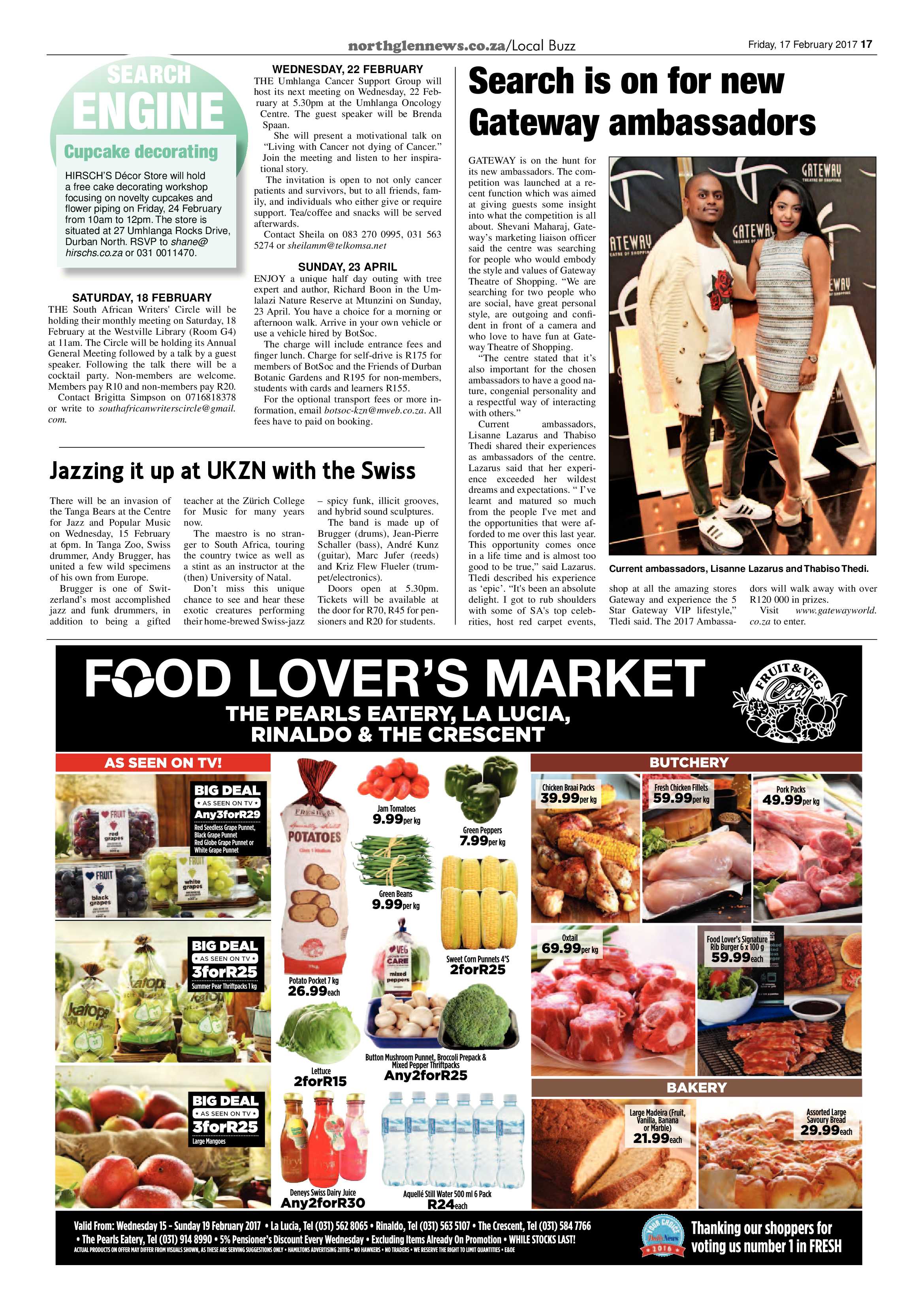 Northglen News 17 February 2017 page 17