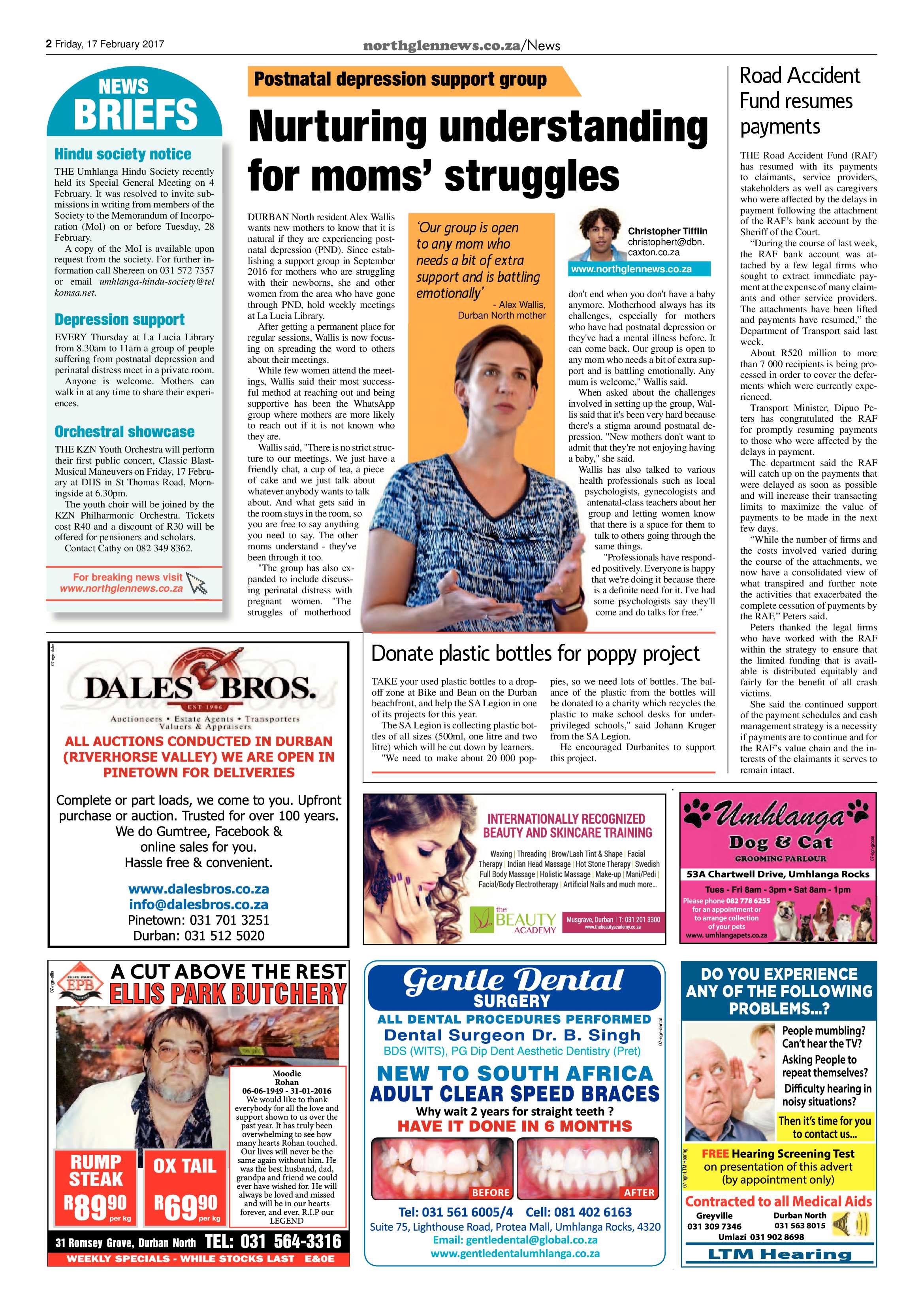 Northglen News 17 February 2017 page 2