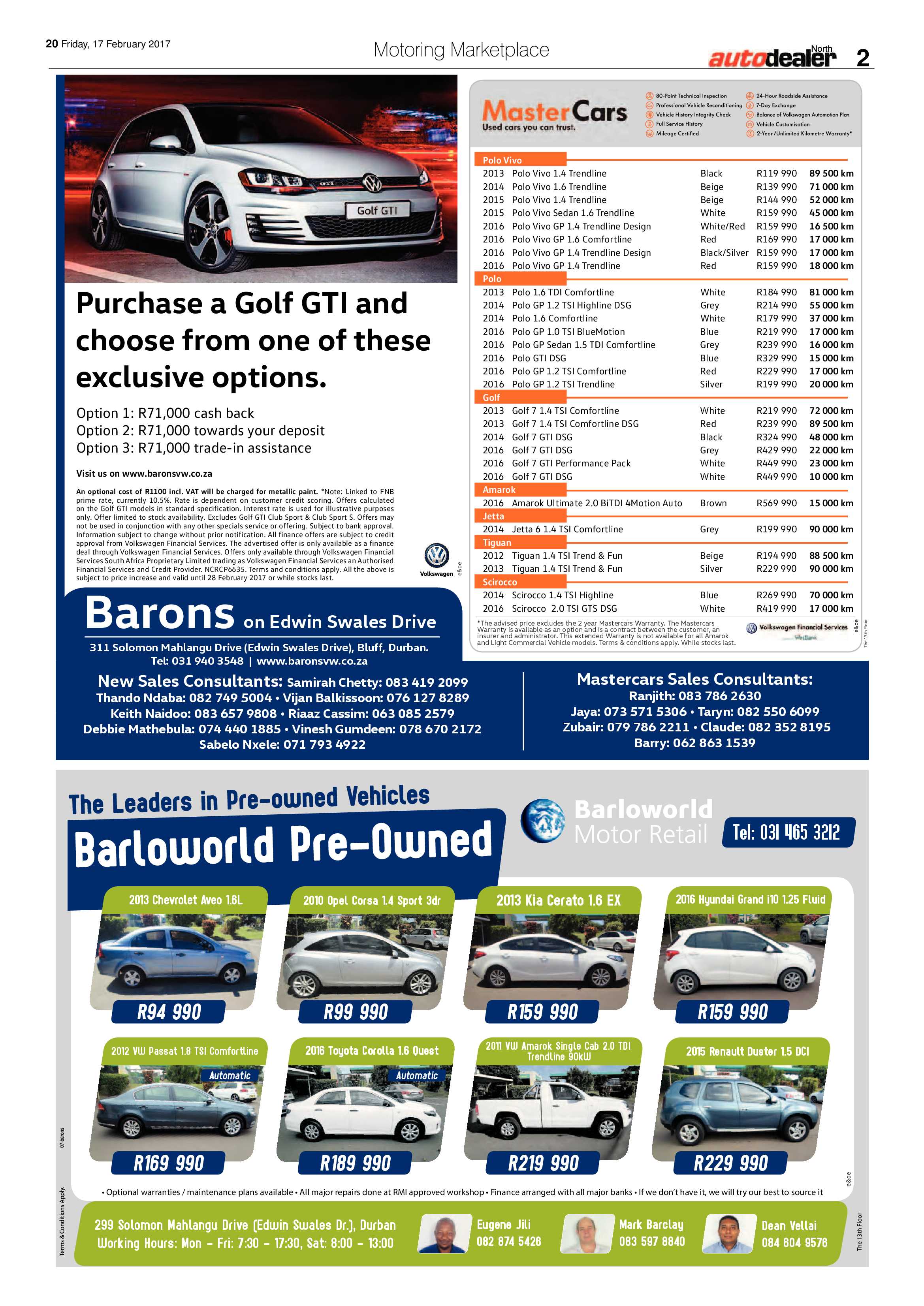 Northglen News 17 February 2017 page 20