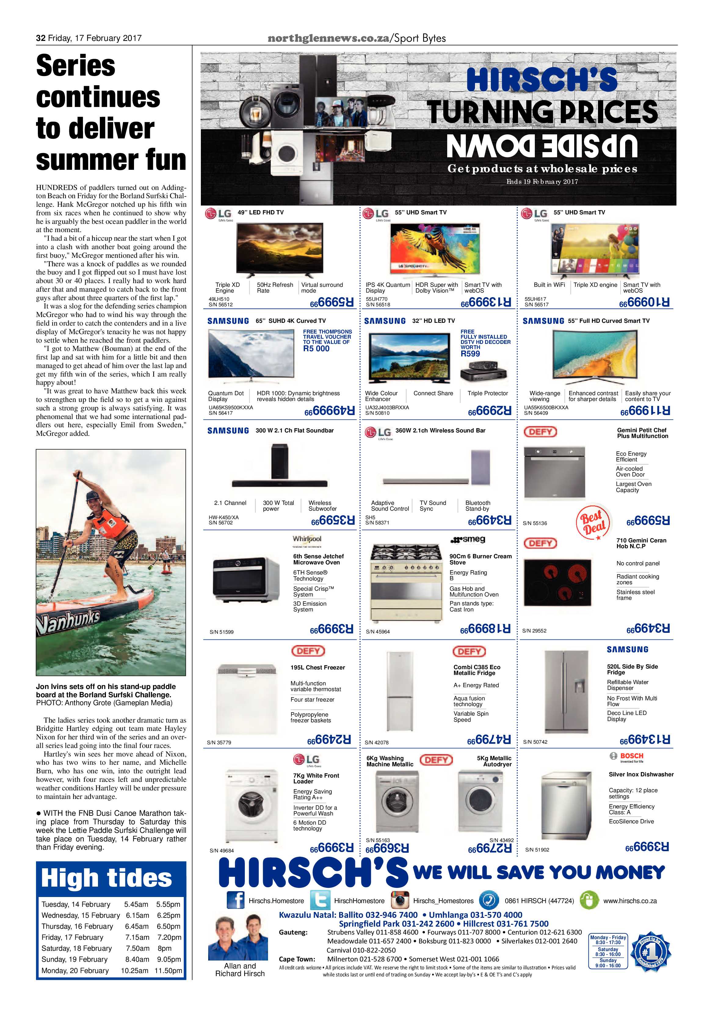 Northglen News 17 February 2017 page 32