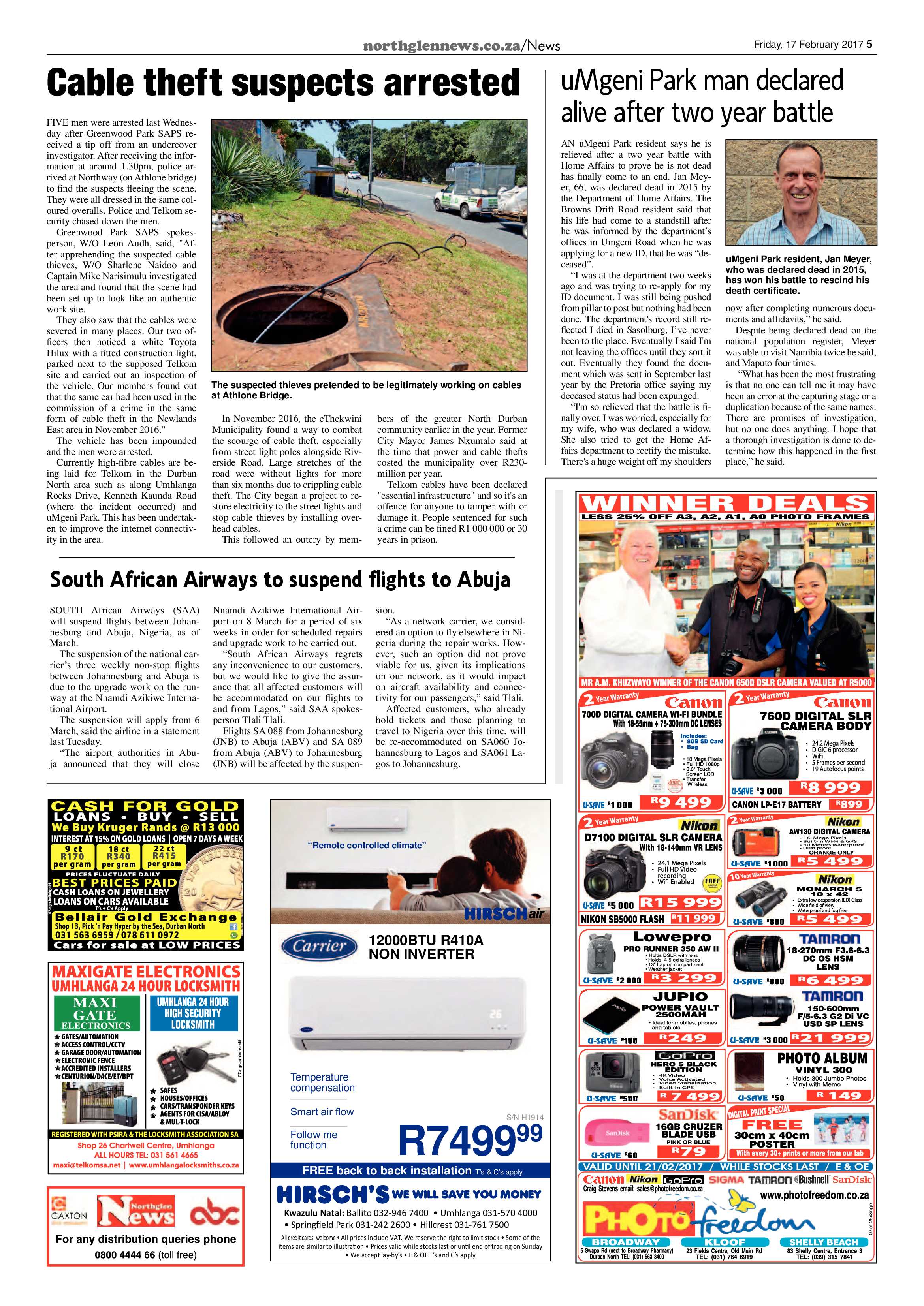 Northglen News 17 February 2017 page 5