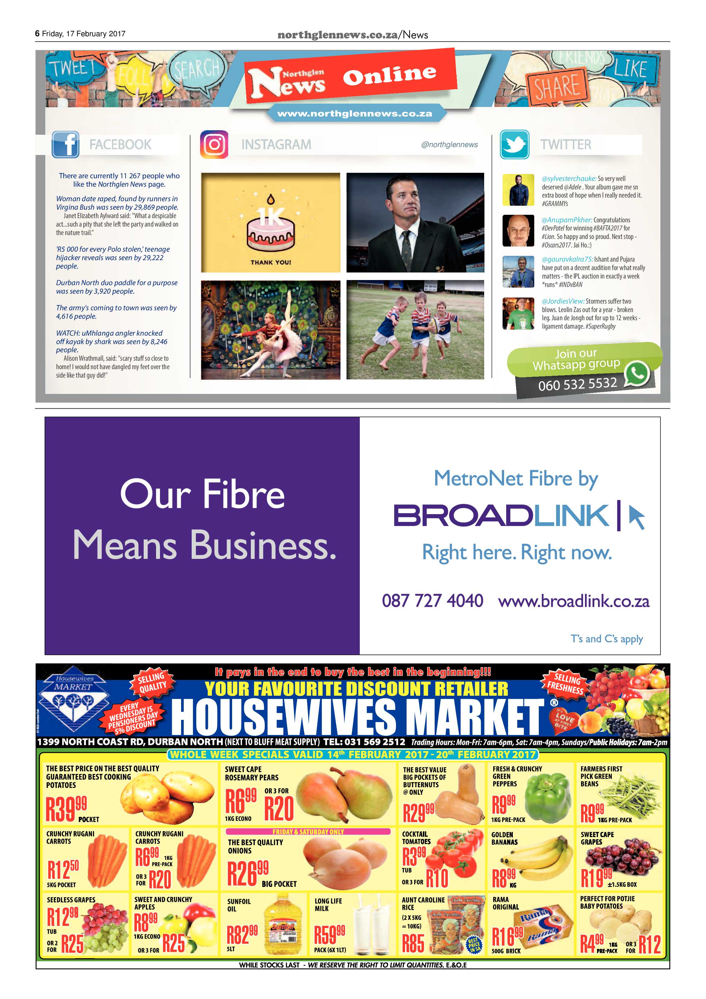 Northglen News 17 February 2017 page 6