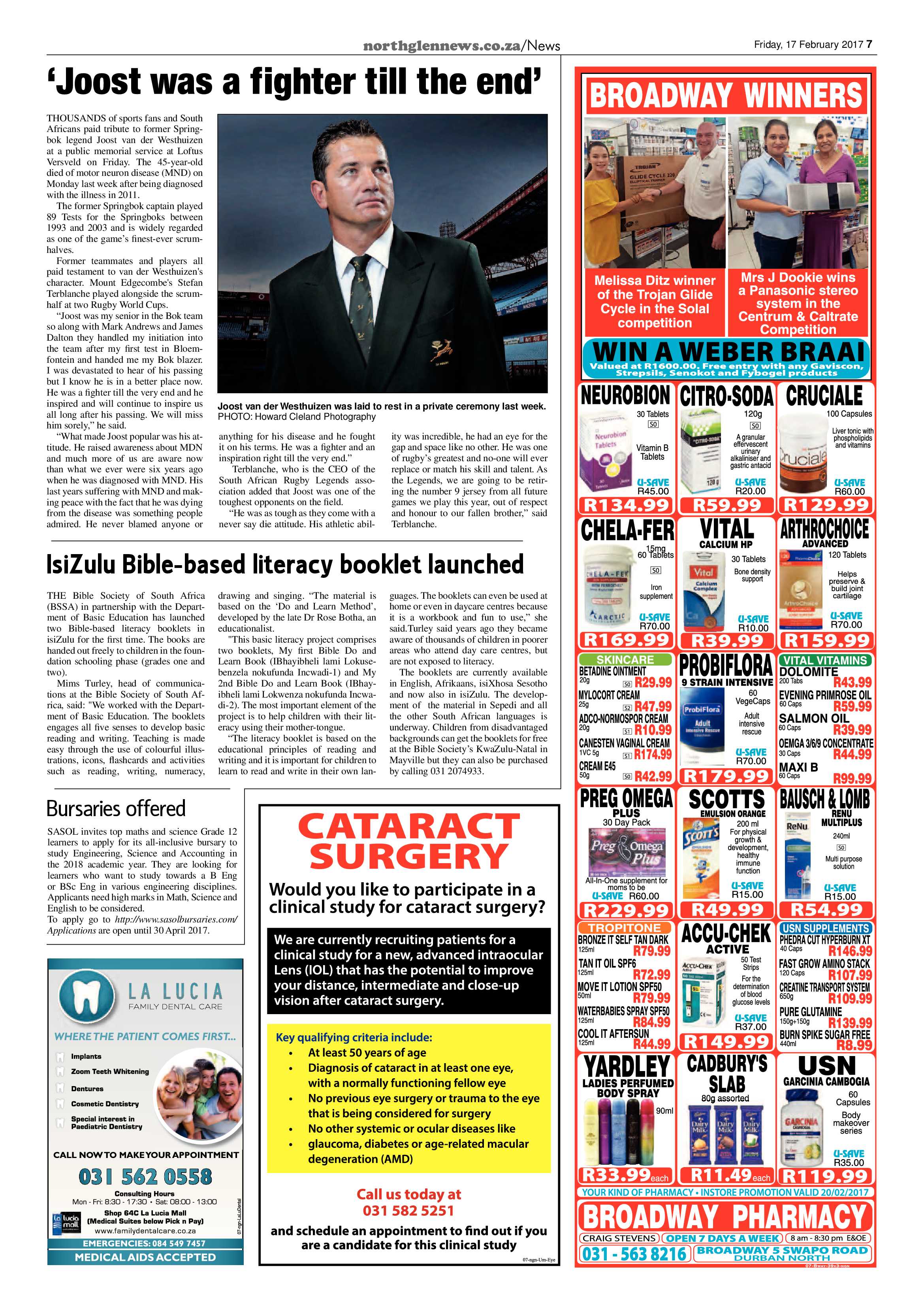 Northglen News 17 February 2017 page 7