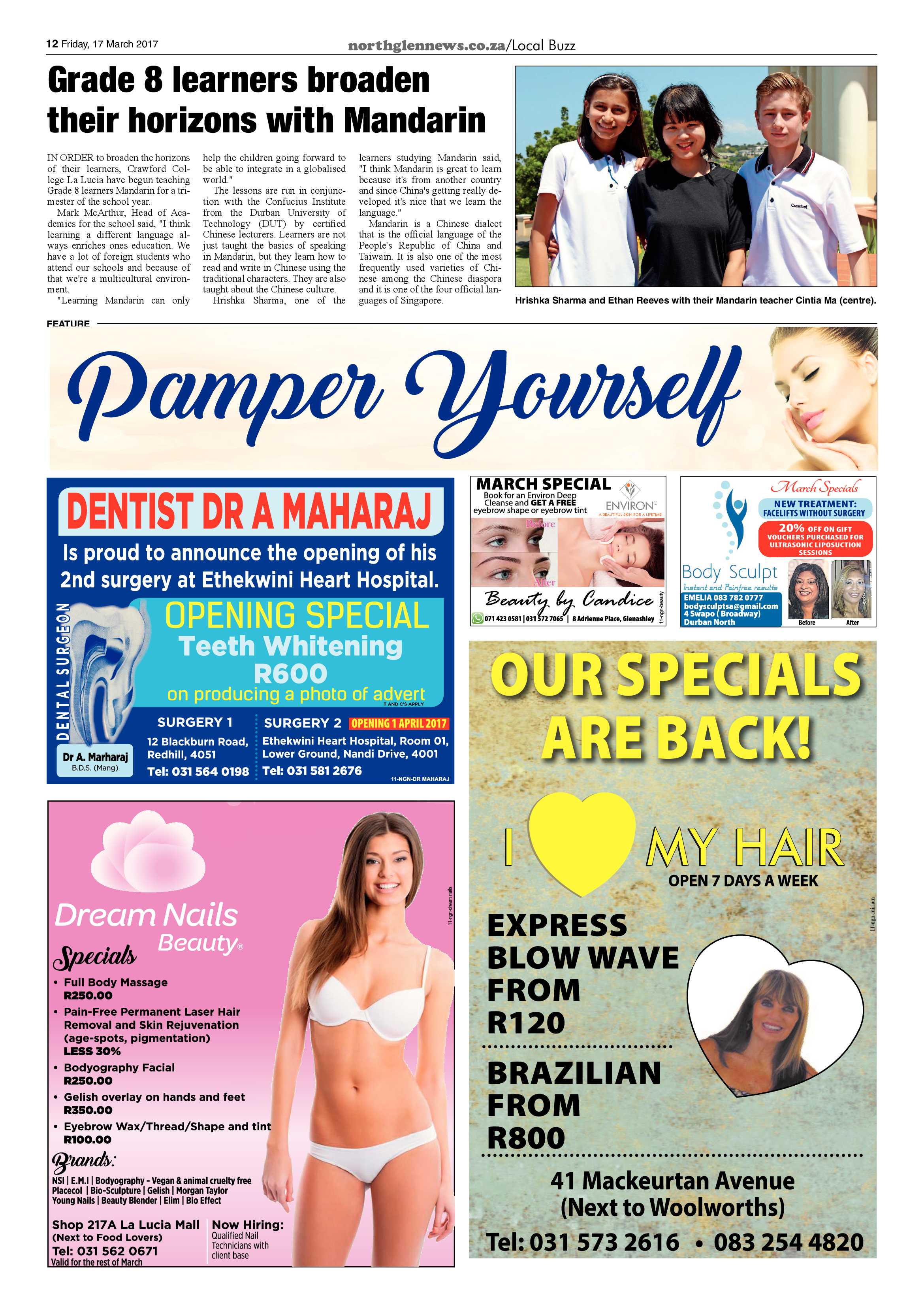 Northglen News 17 March 2017 page 12