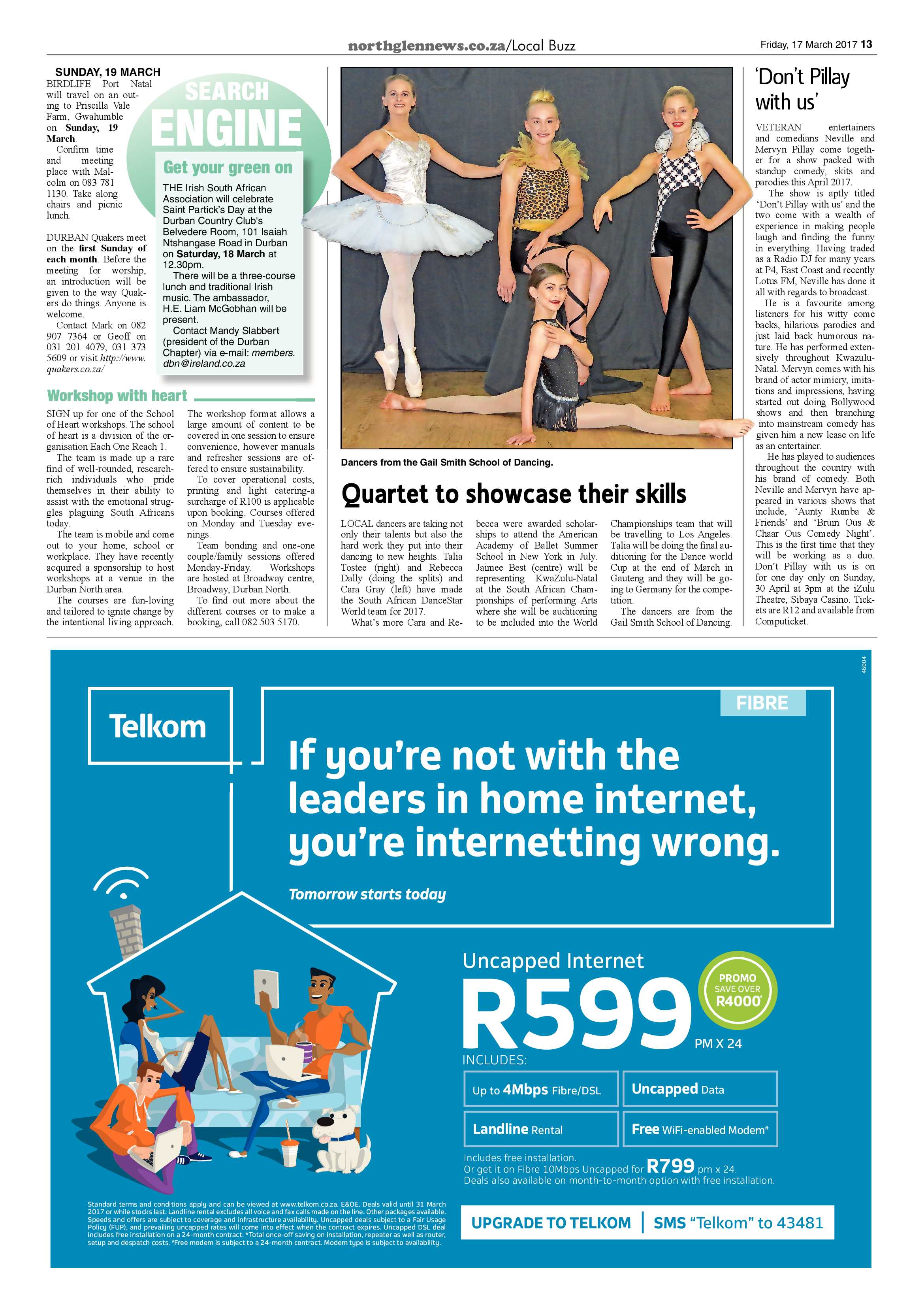 Northglen News 17 March 2017 page 13