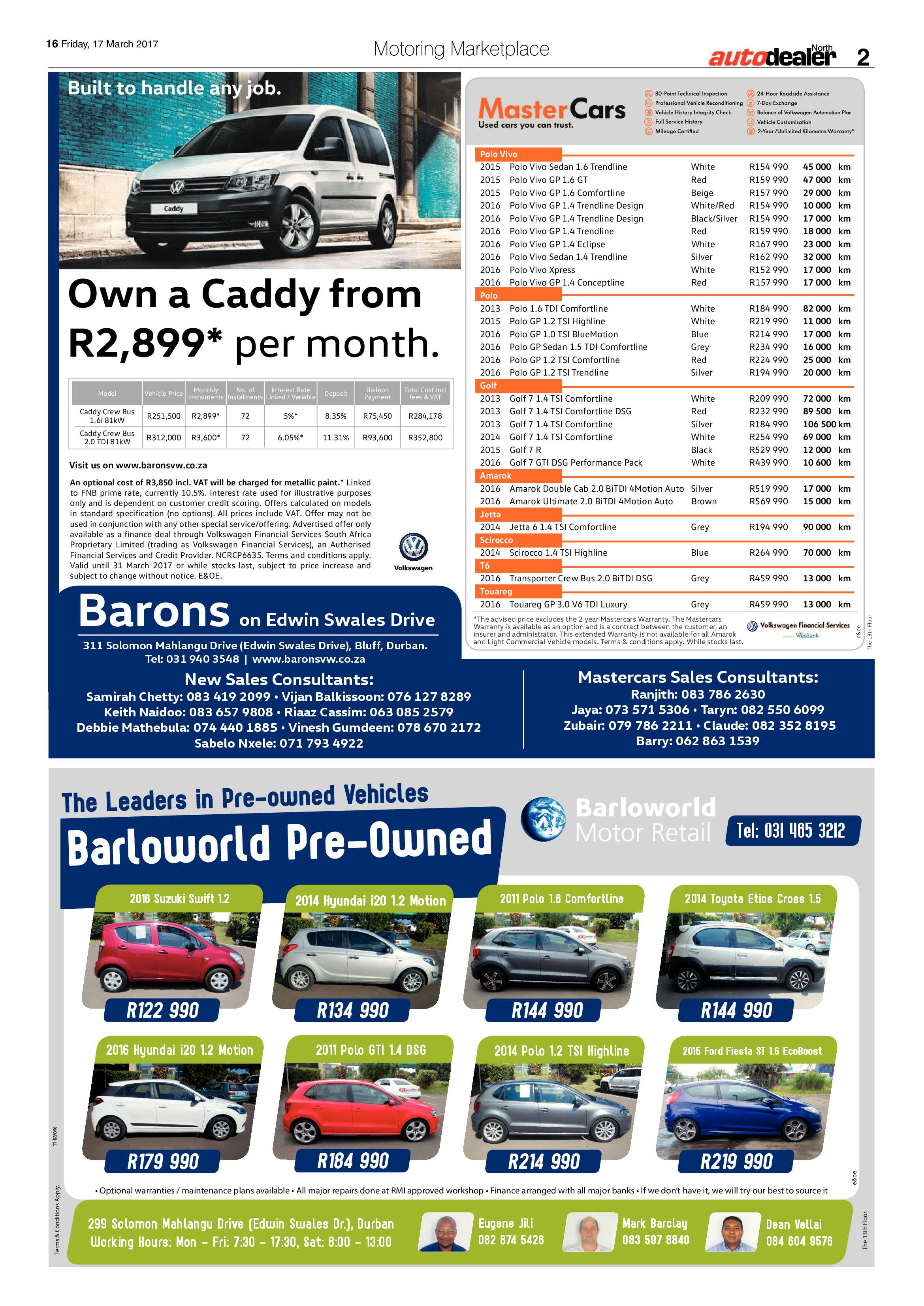 Northglen News 17 March 2017 page 16
