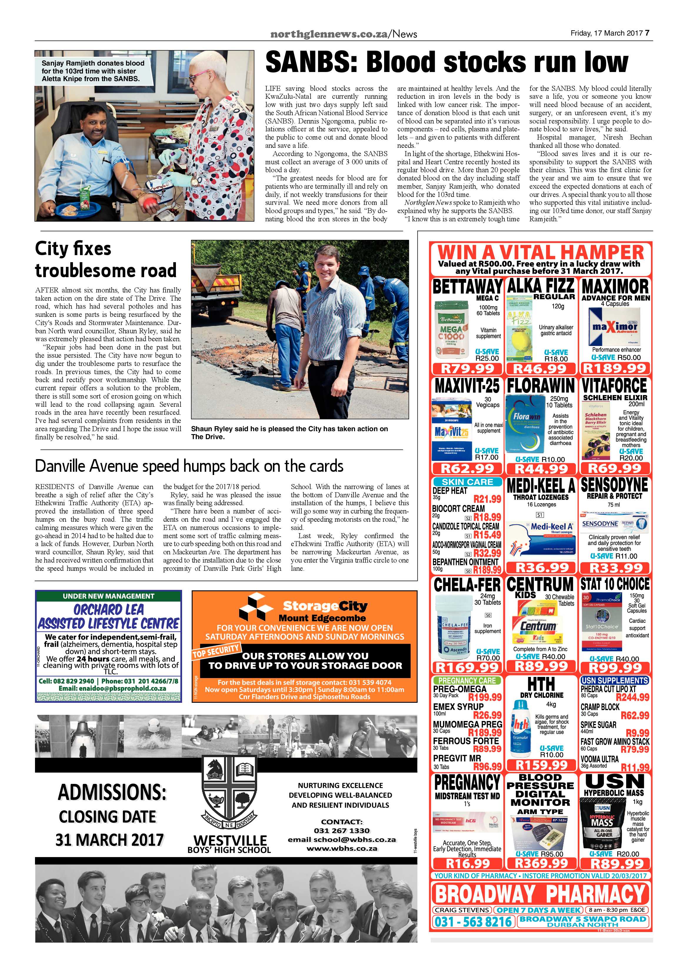 Northglen News 17 March 2017 page 7