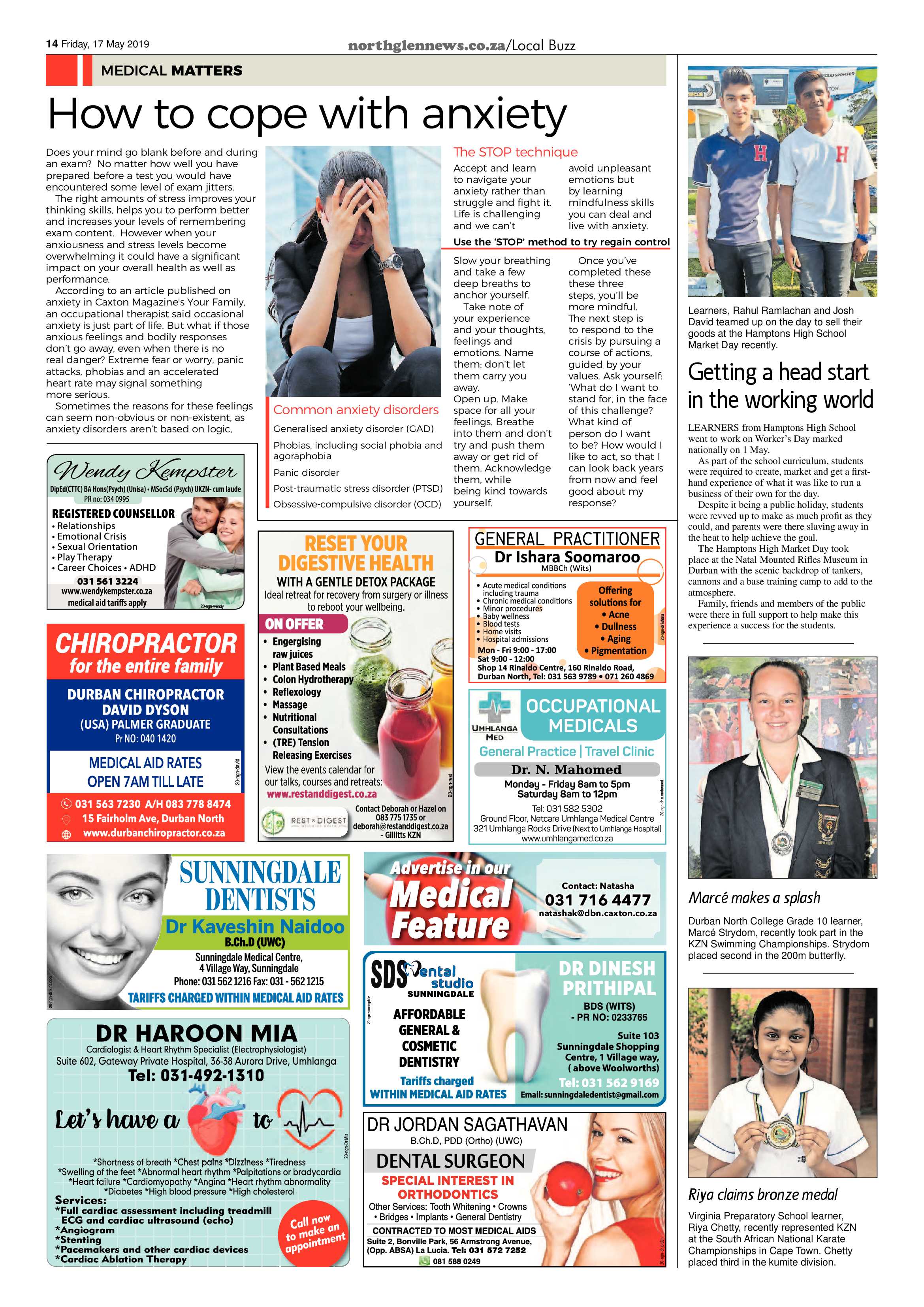 Northglen News 17 May 2019 page 14