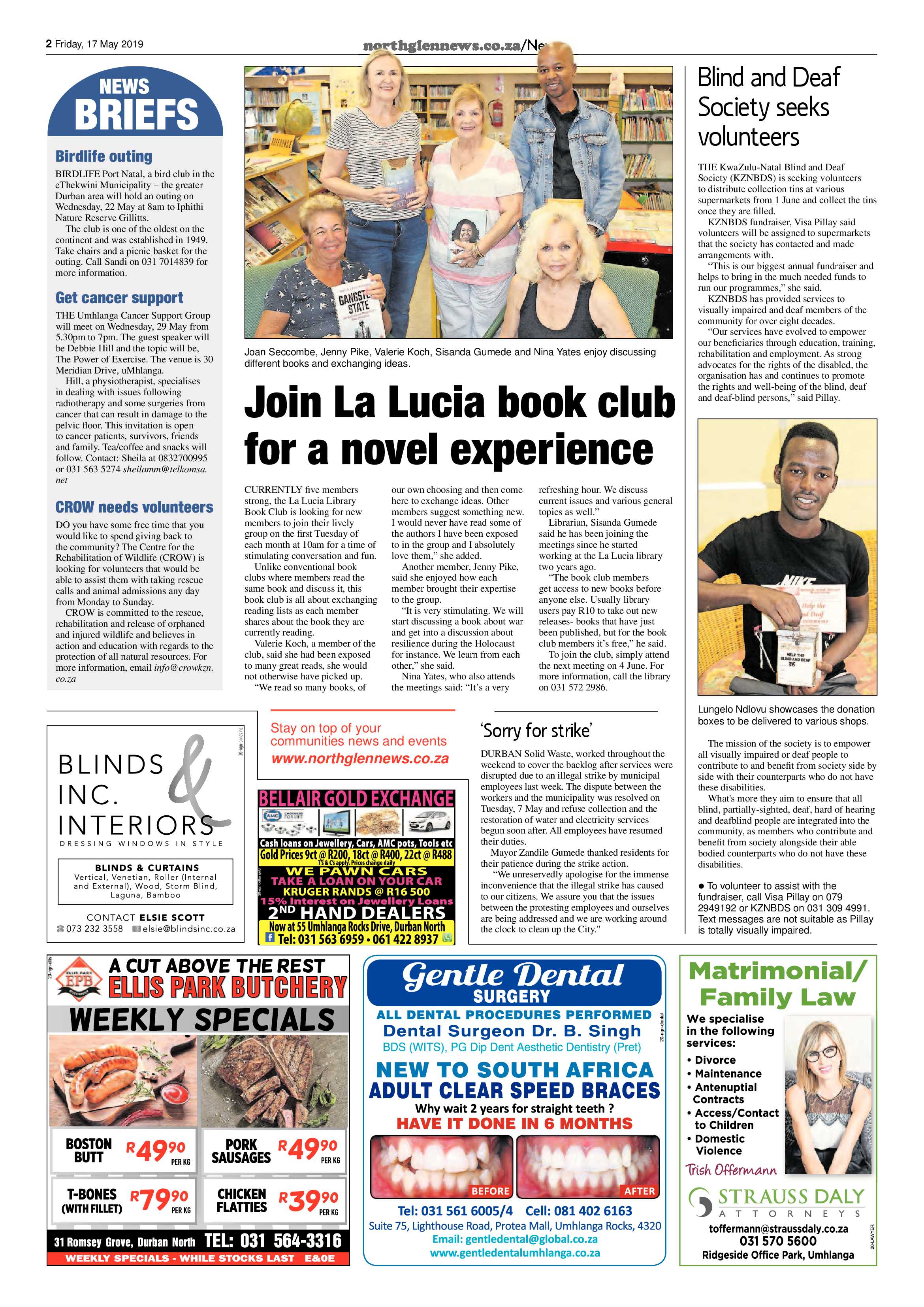 Northglen News 17 May 2019 page 2