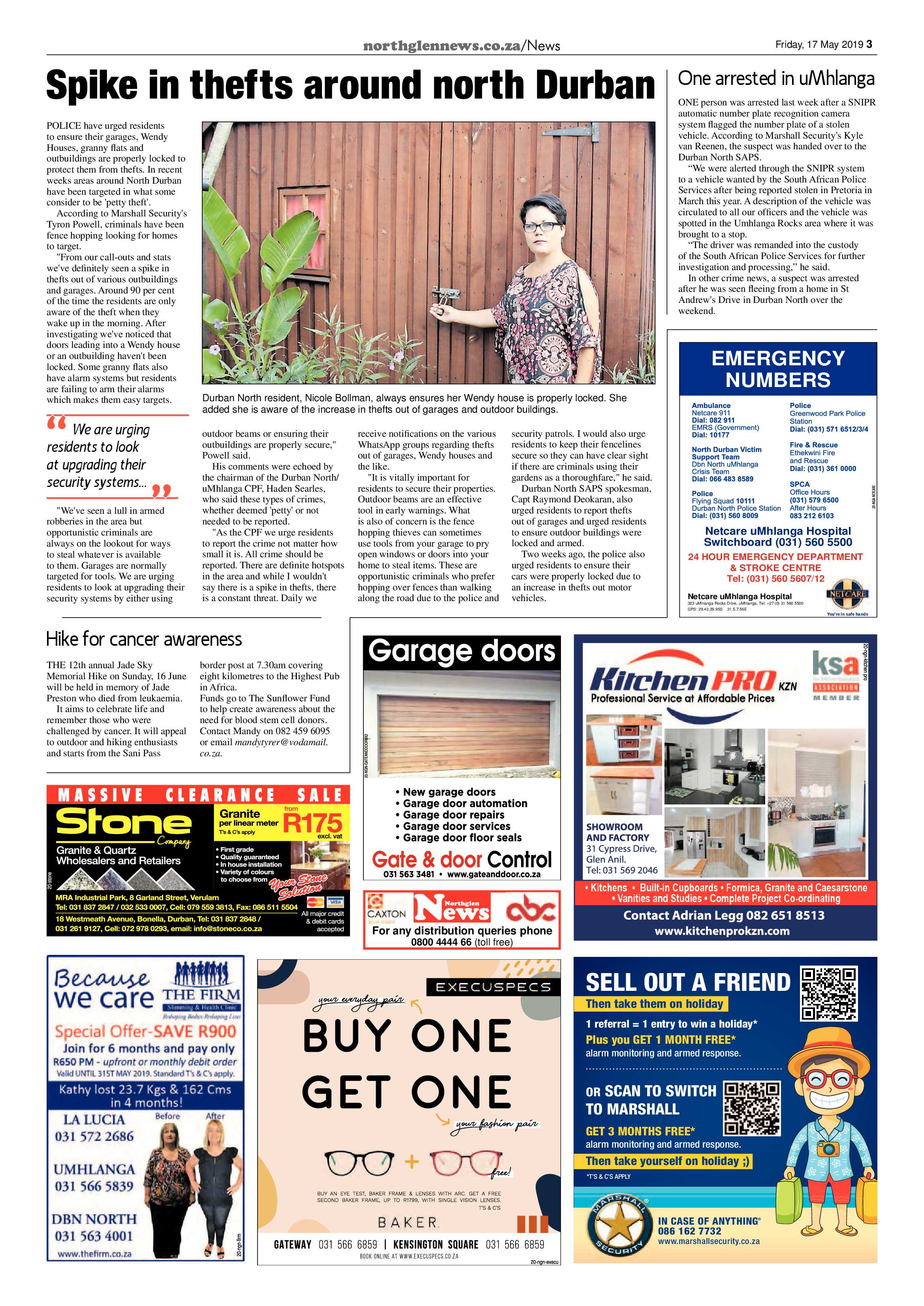Northglen News 17 May 2019 page 3