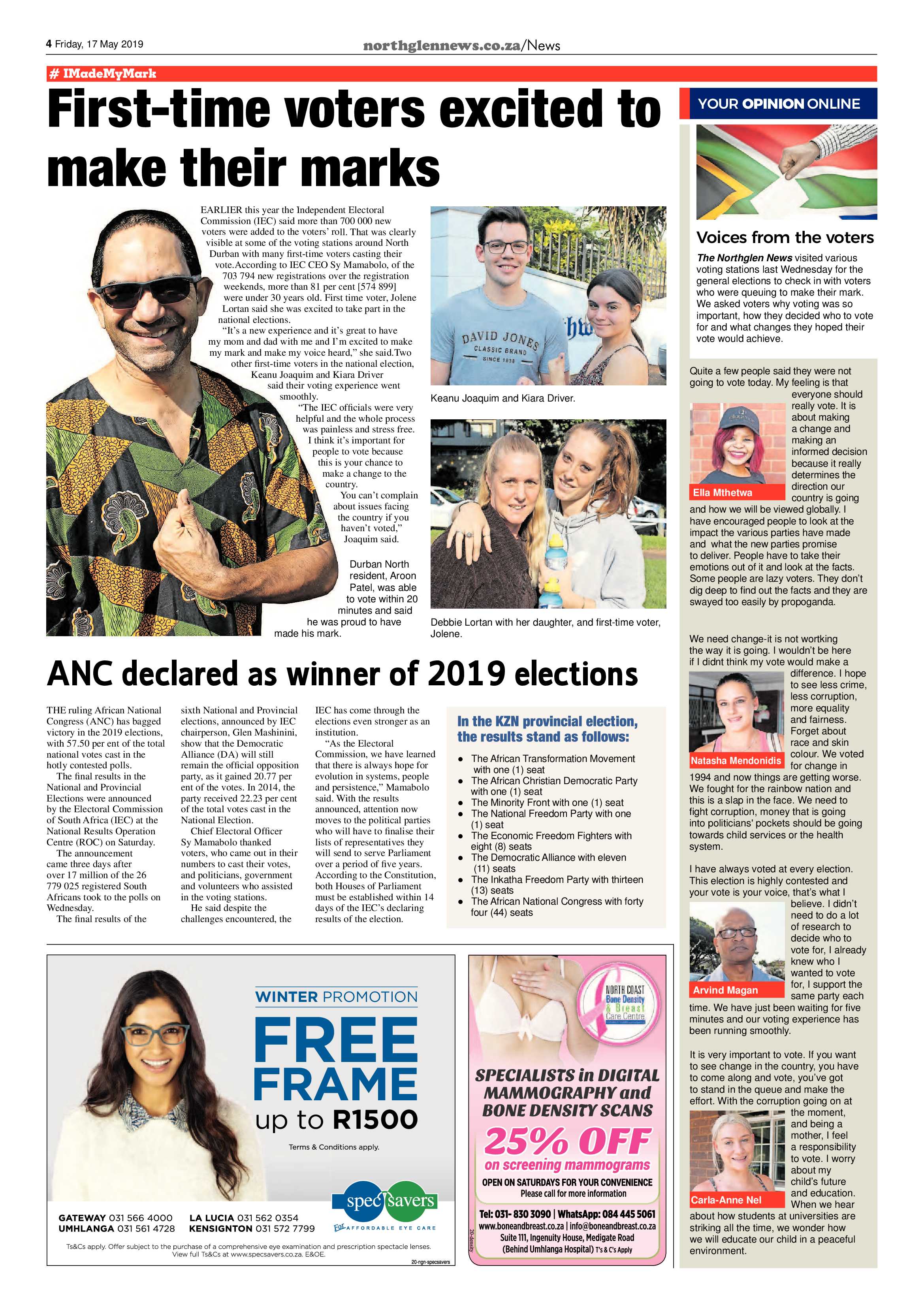 Northglen News 17 May 2019 page 4