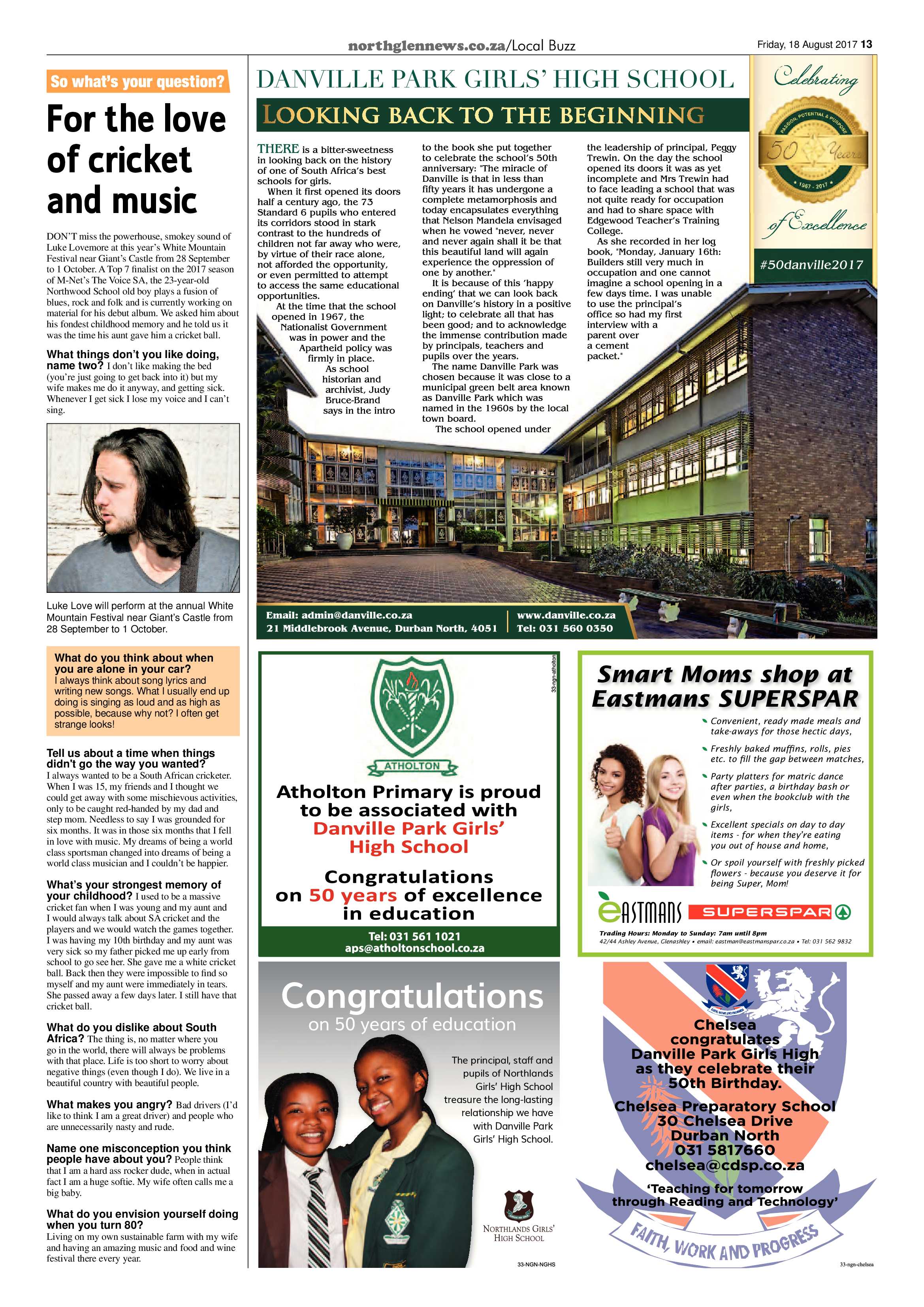 Northglen News 18 August 2017 page 13