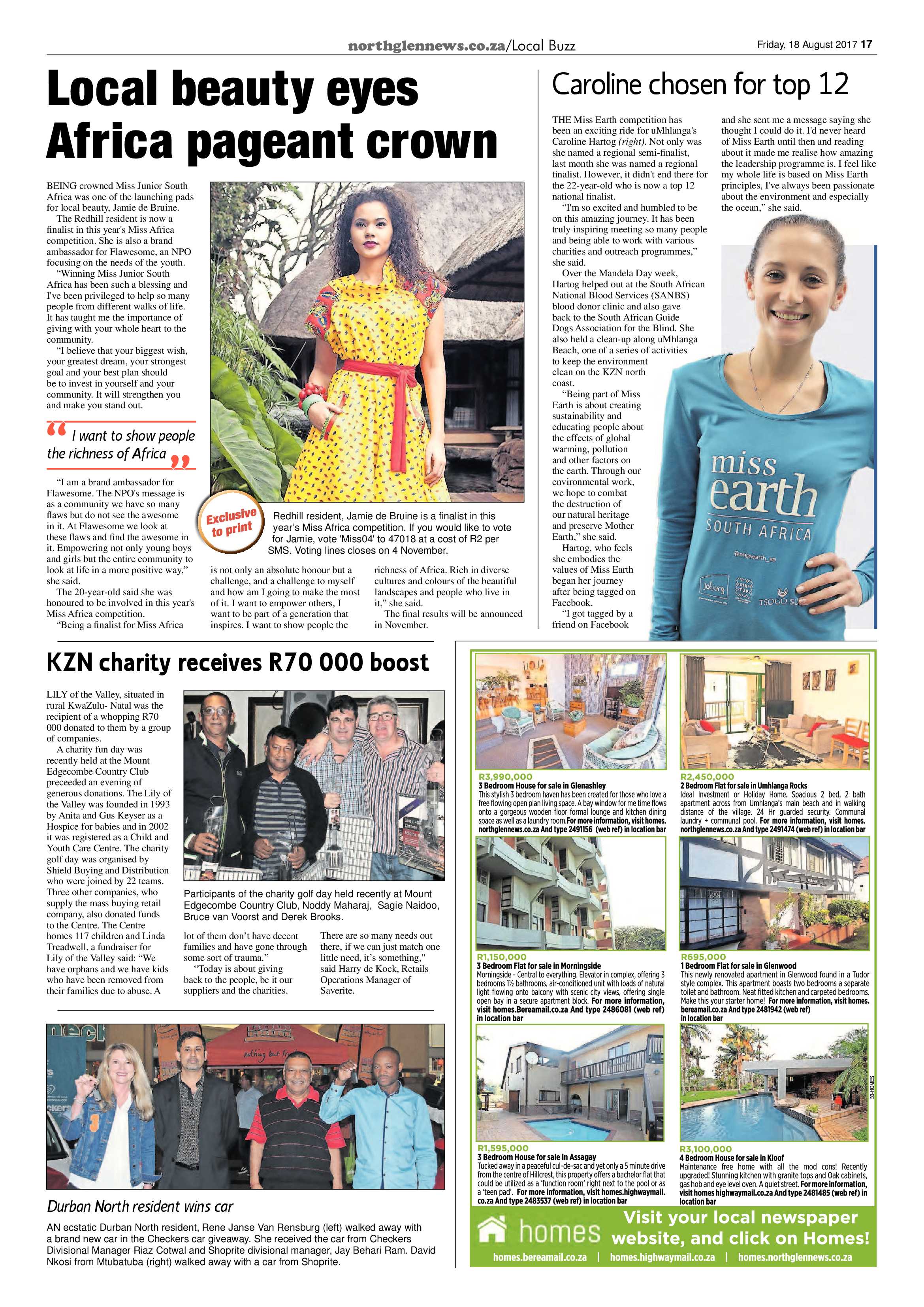 Northglen News 18 August 2017 page 17