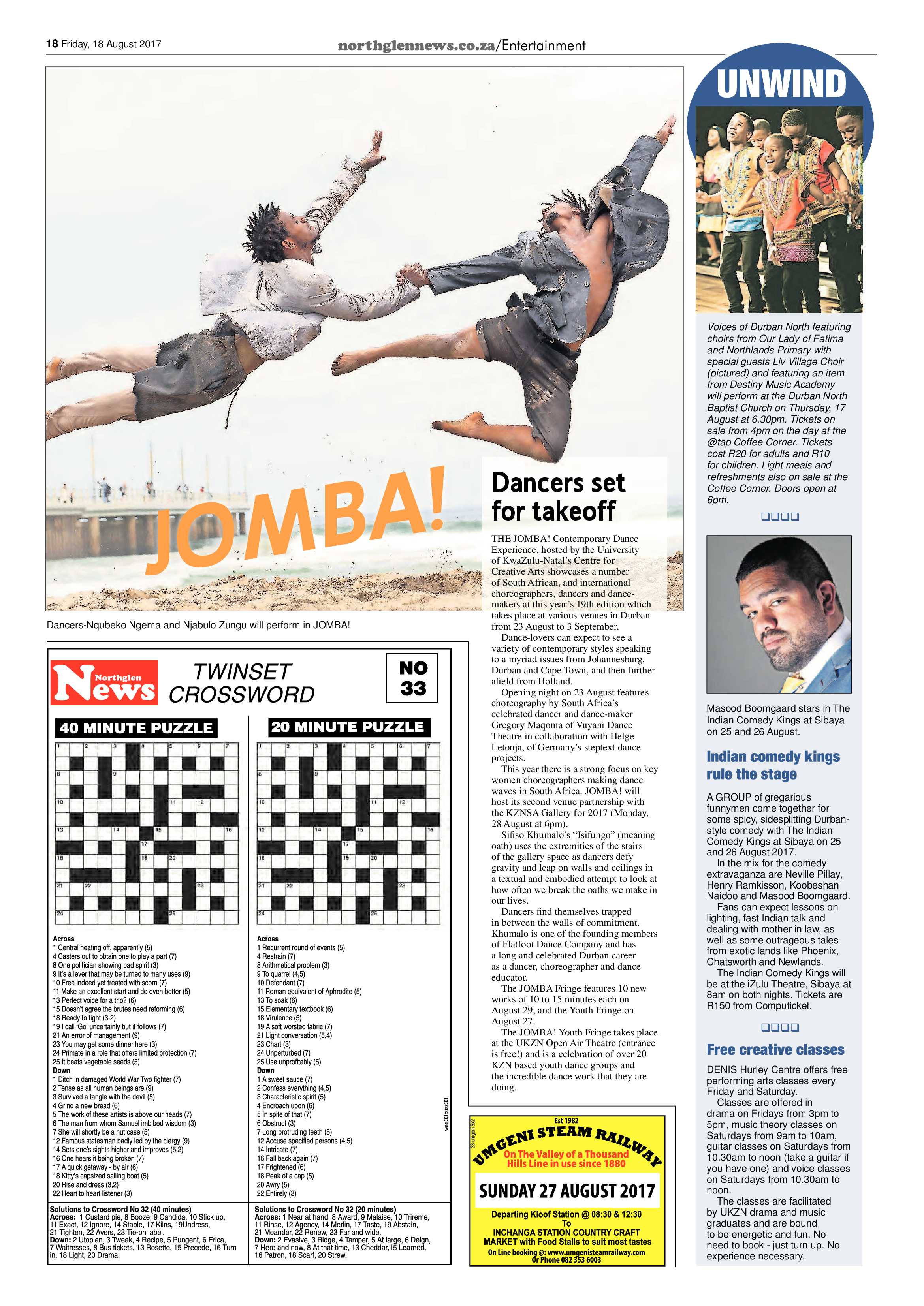 Northglen News 18 August 2017 page 18