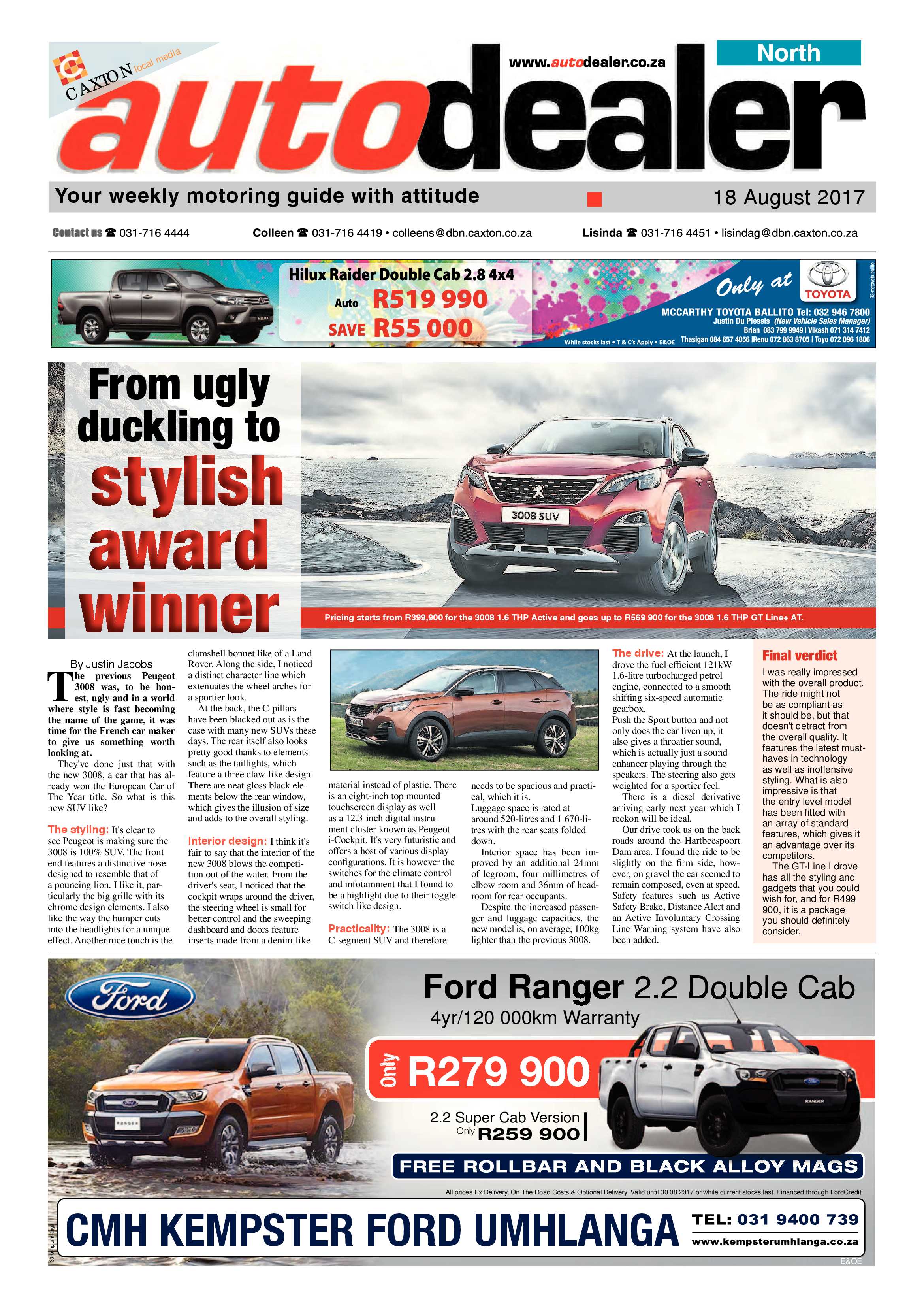 Northglen News 18 August 2017 page 19