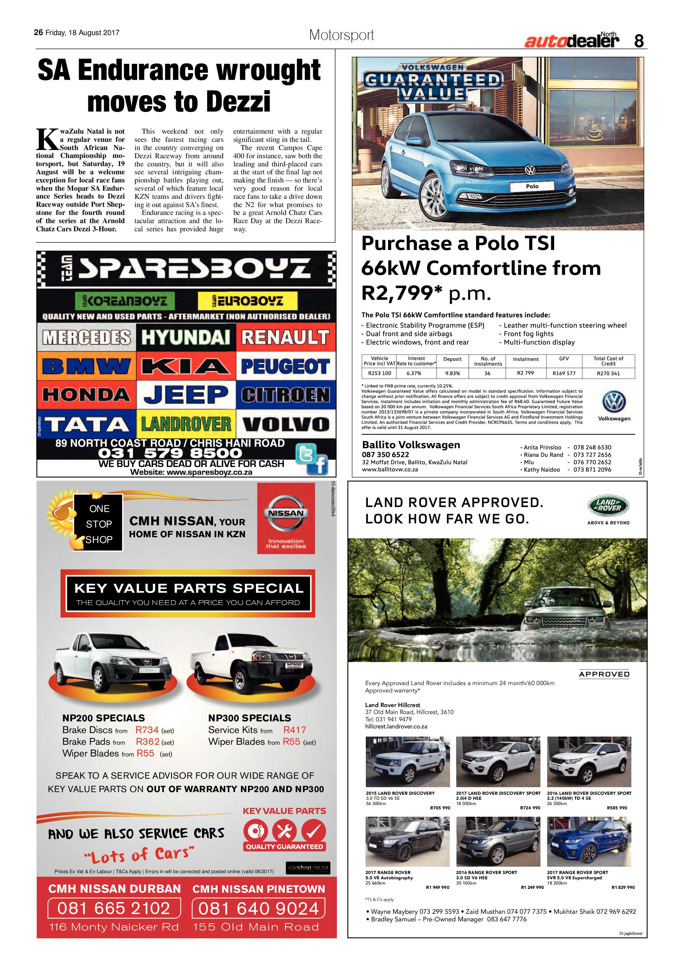 Northglen News 18 August 2017 page 26