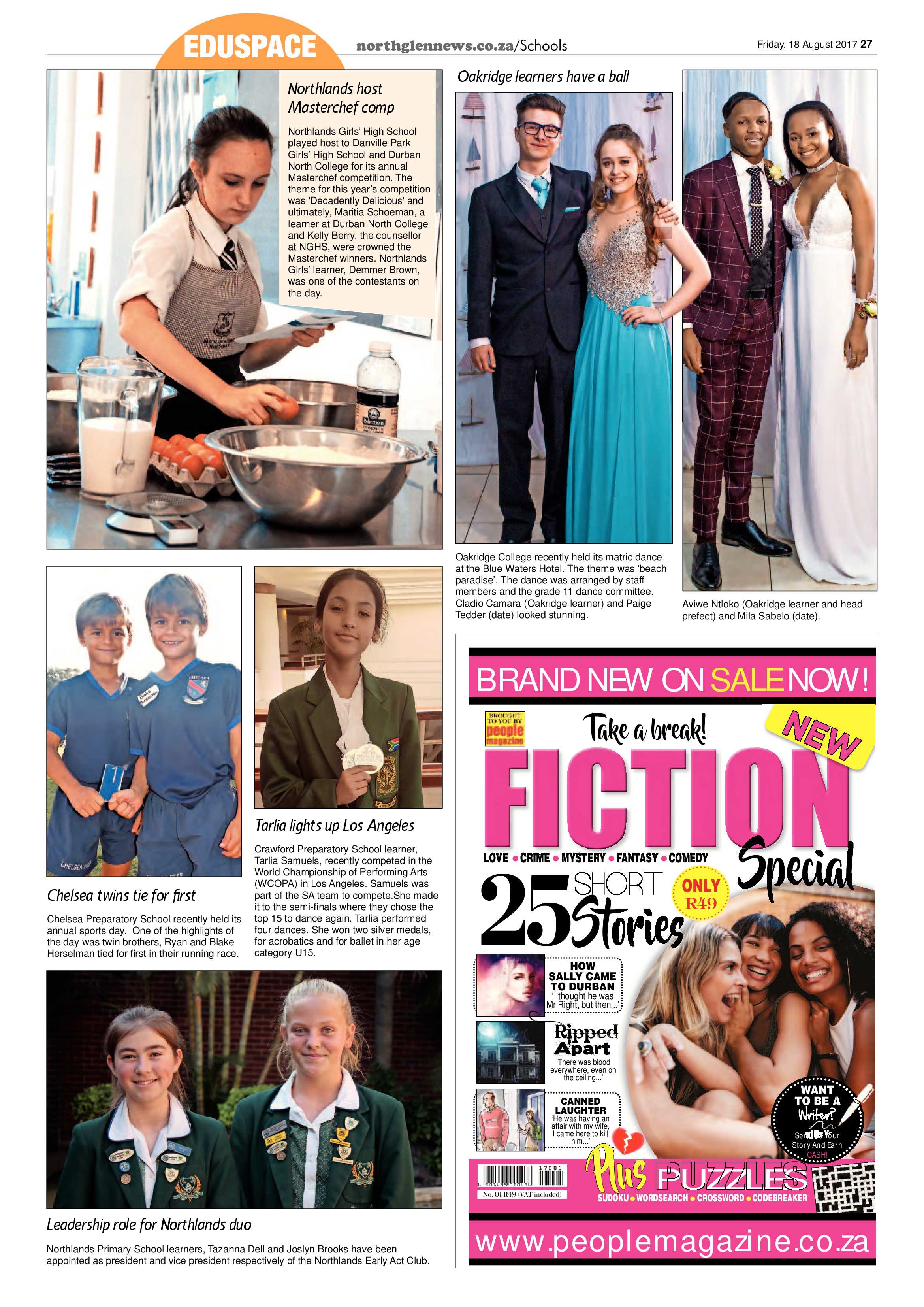 Northglen News 18 August 2017 page 27