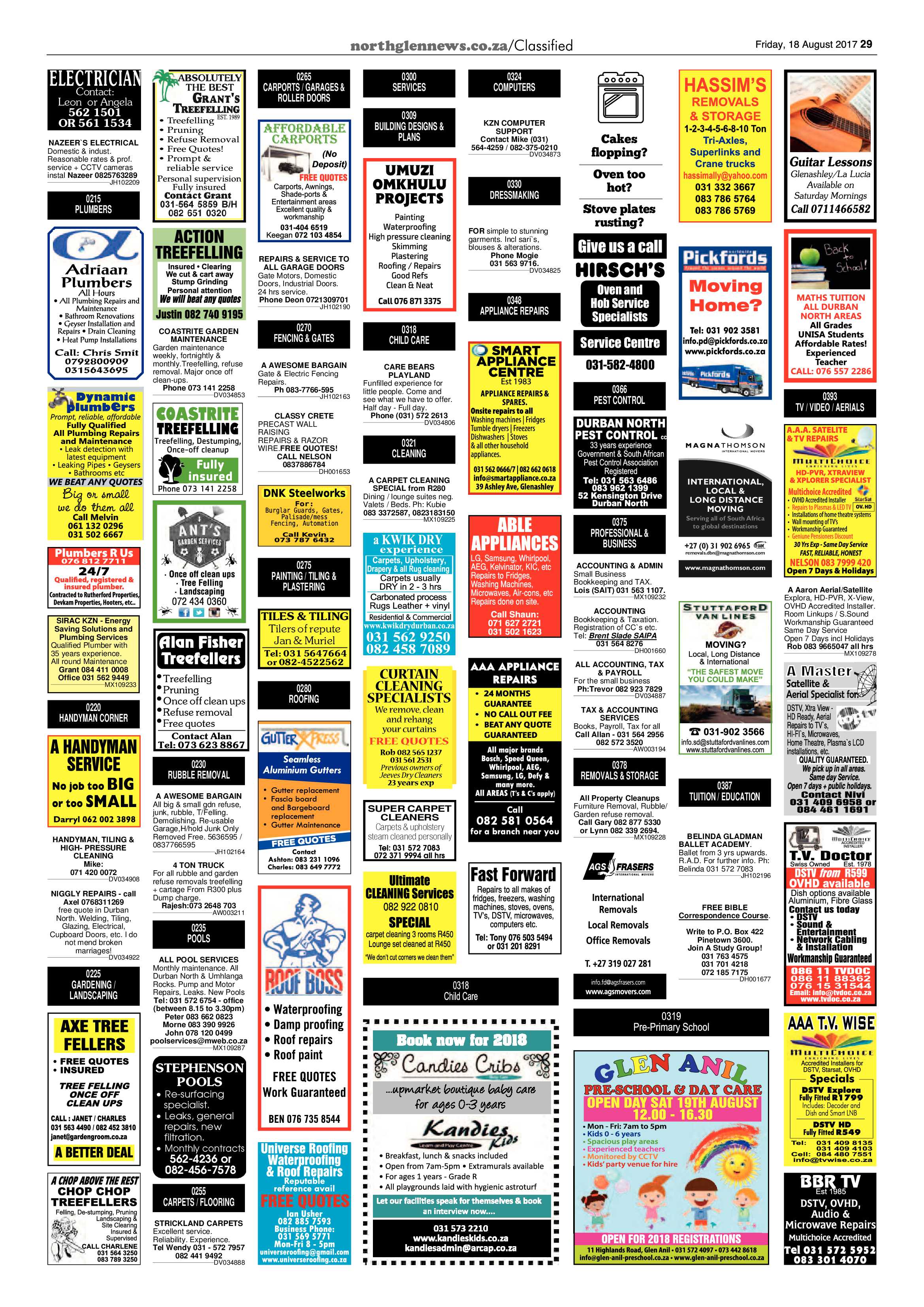 Northglen News 18 August 2017 page 29