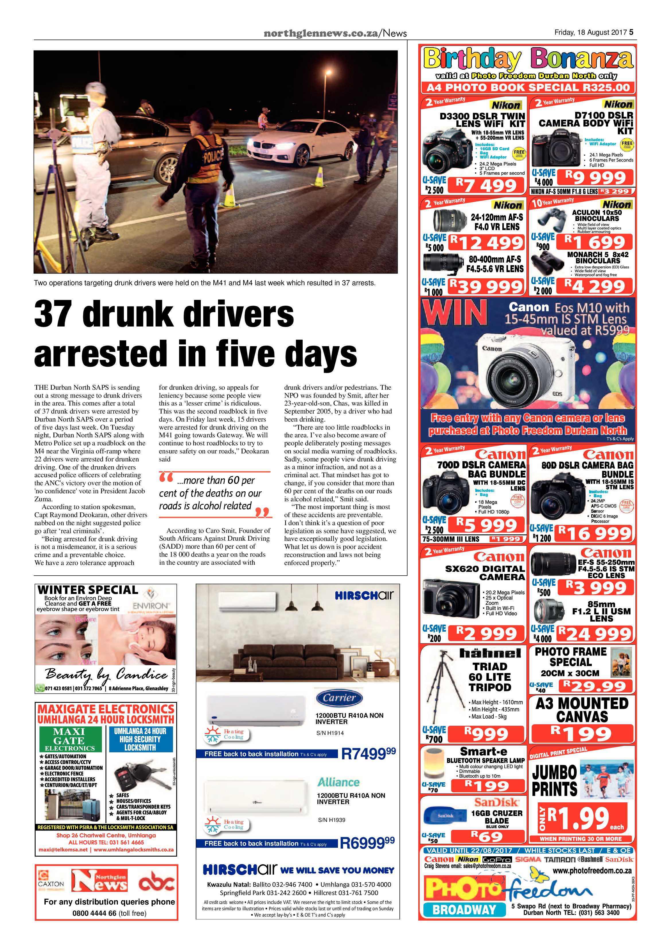 Northglen News 18 August 2017 page 5