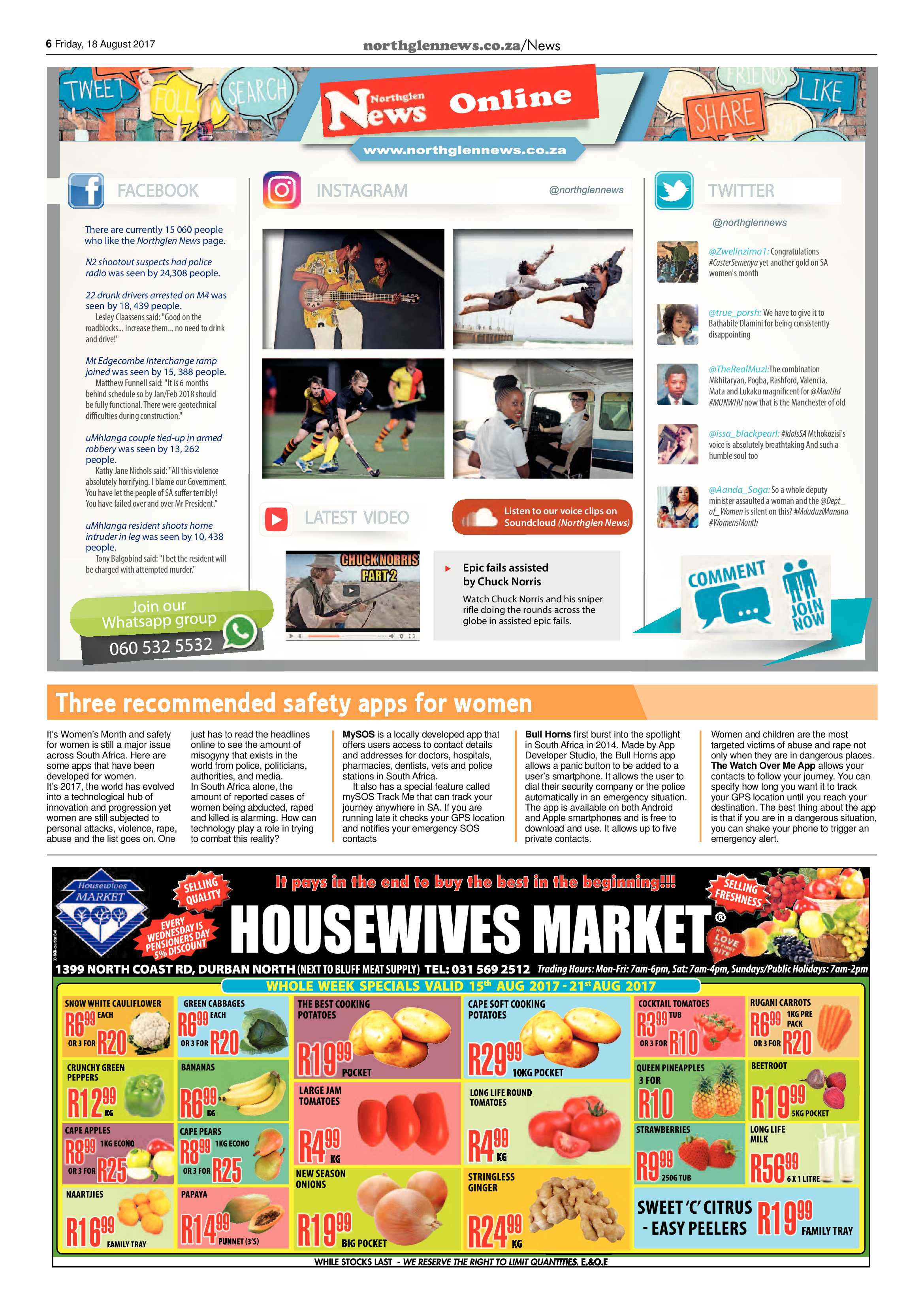Northglen News 18 August 2017 page 6