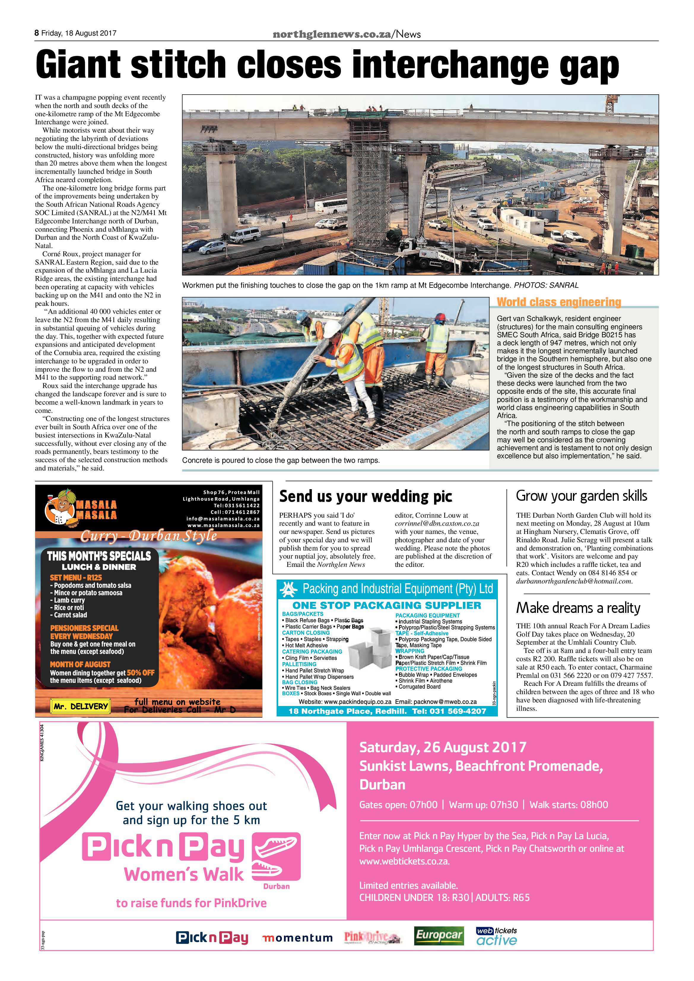 Northglen News 18 August 2017 page 8