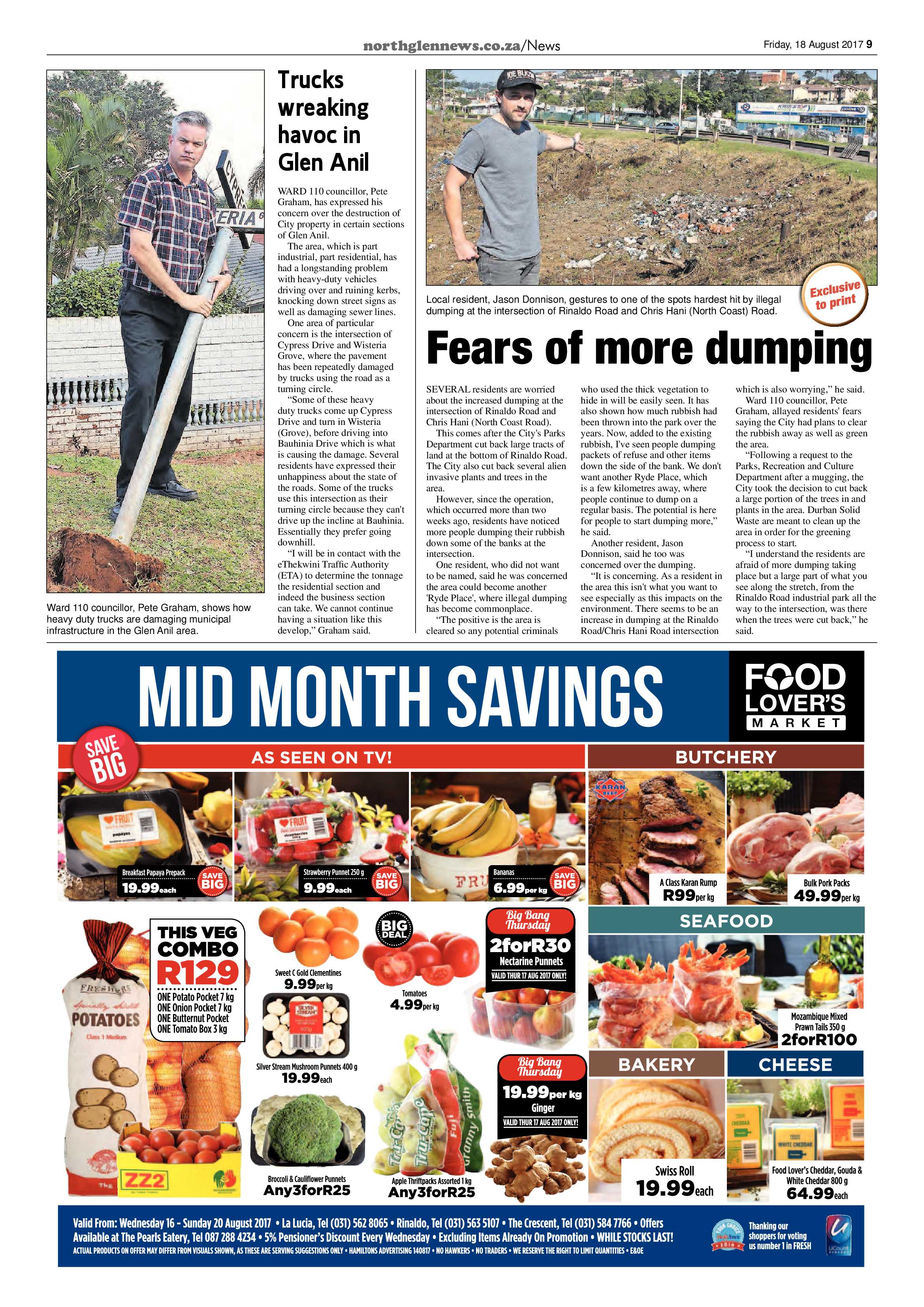 Northglen News 18 August 2017 page 9