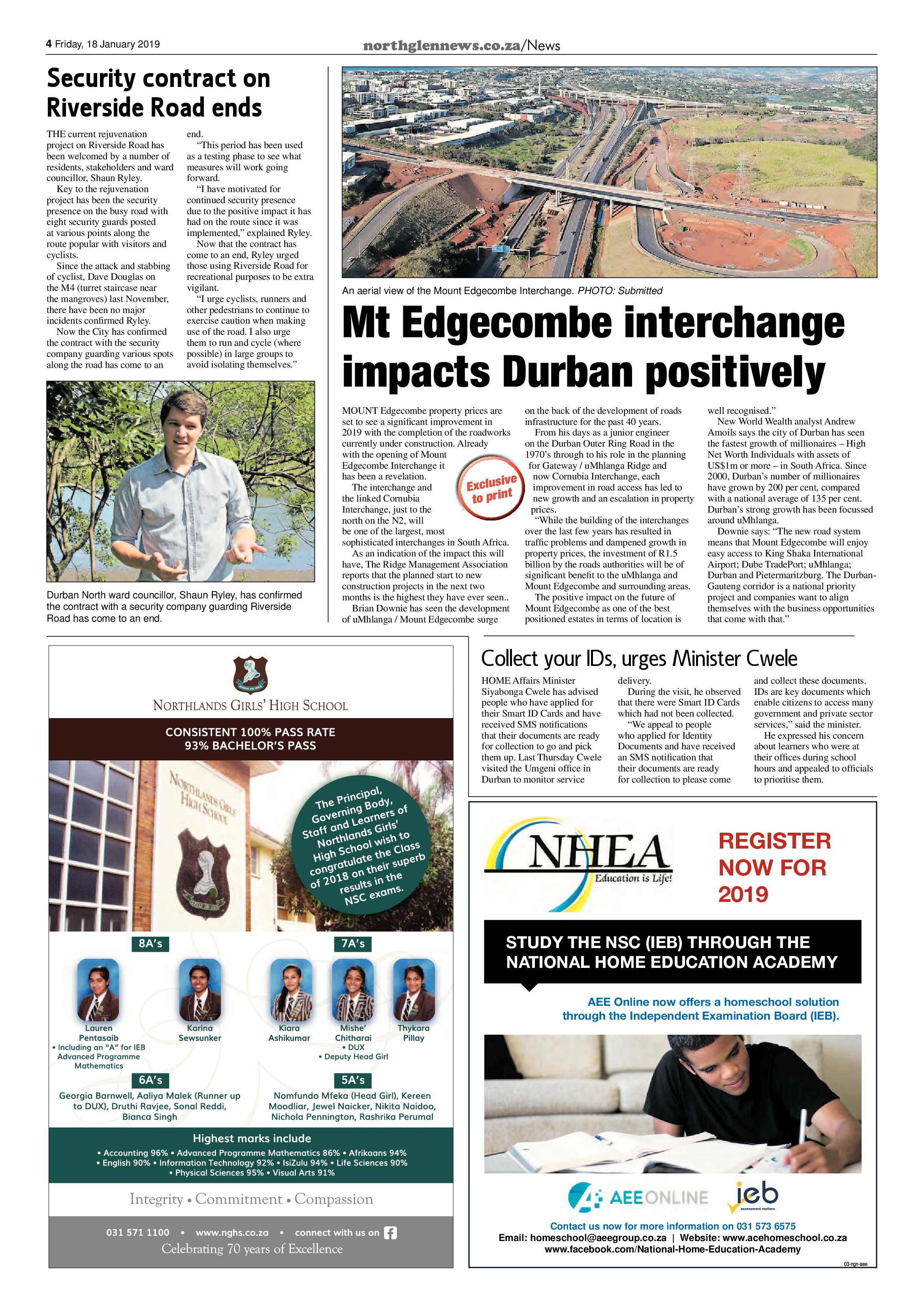 Northglen News 18 January 2019 page 4