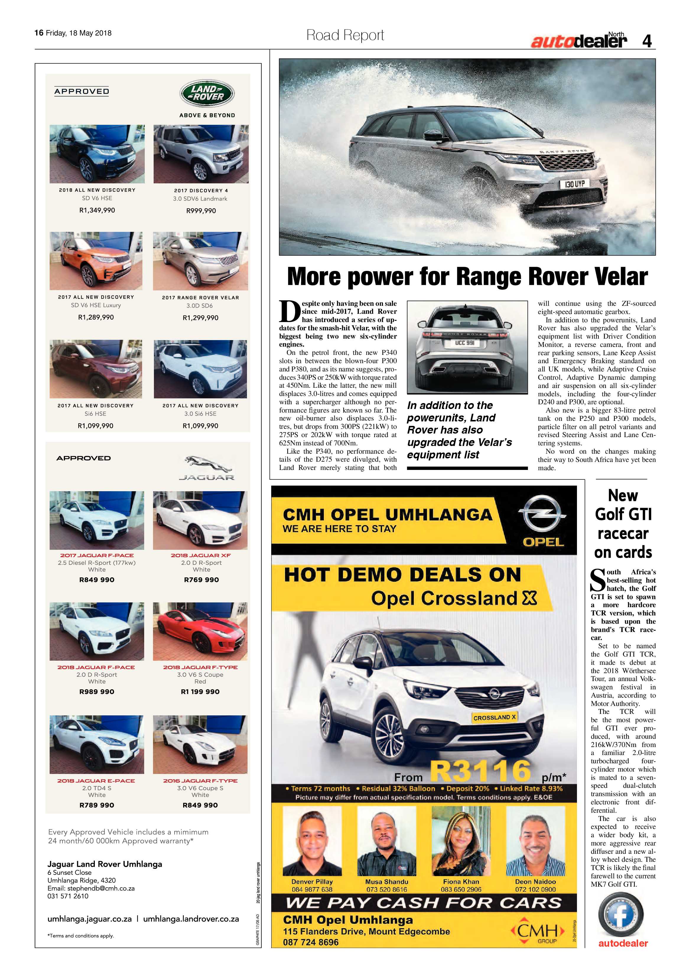 Northglen News 18 May 2018 page 16