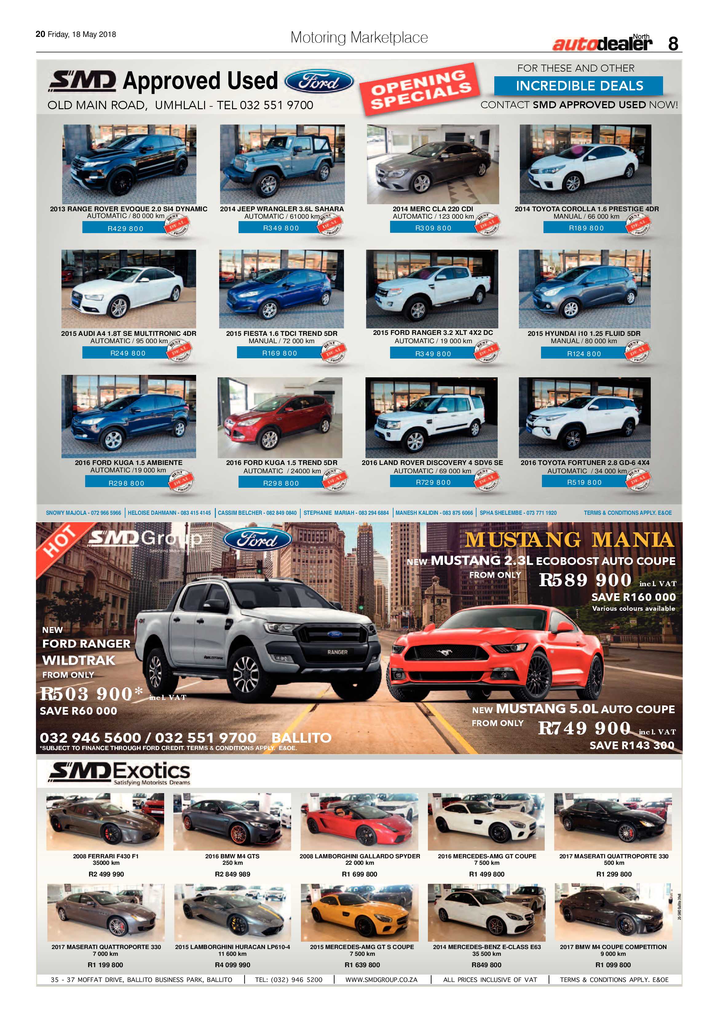 Northglen News 18 May 2018 page 20